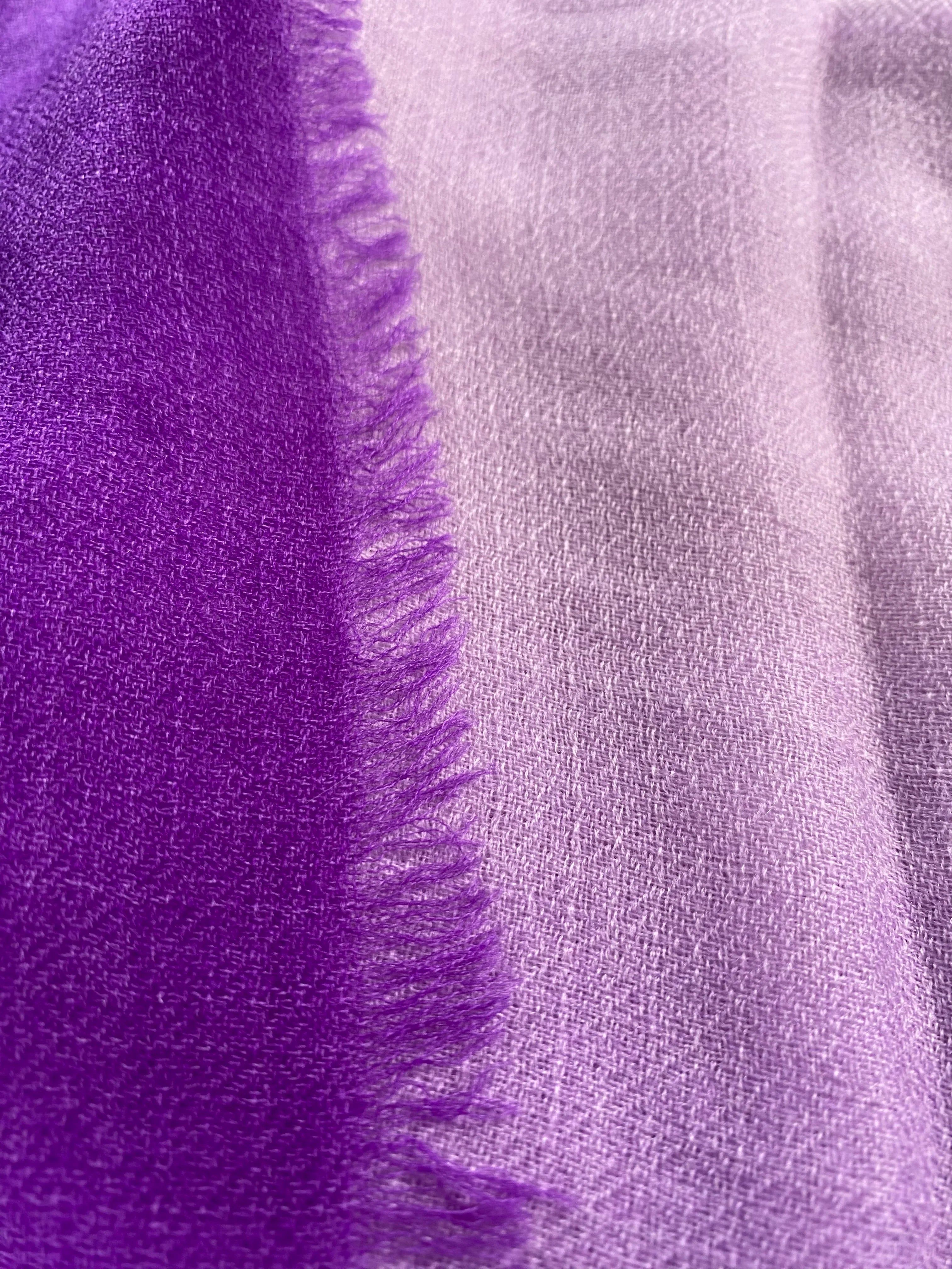 Cashmere Shade Schal - Violett - aura cashmere