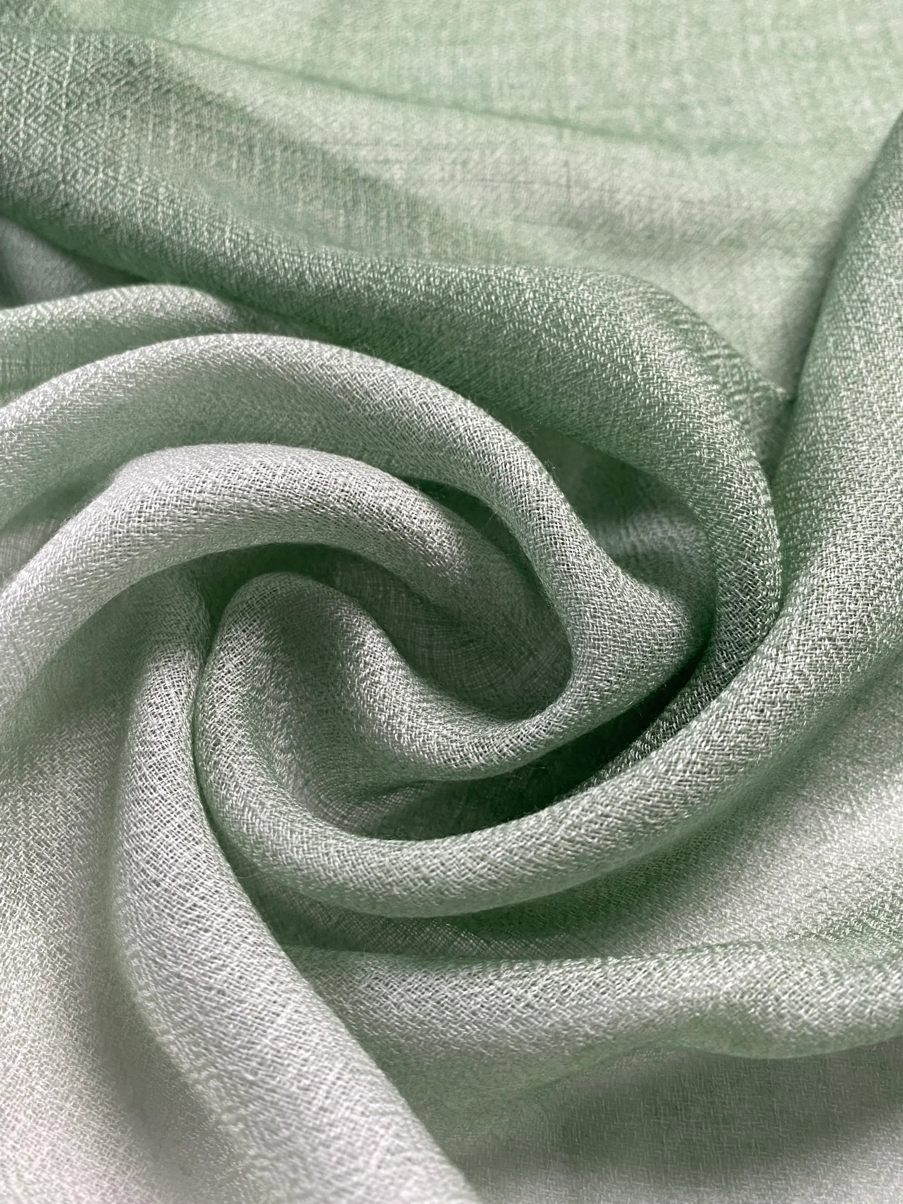 Cashmere Shade Schal - Grün - aura cashmere