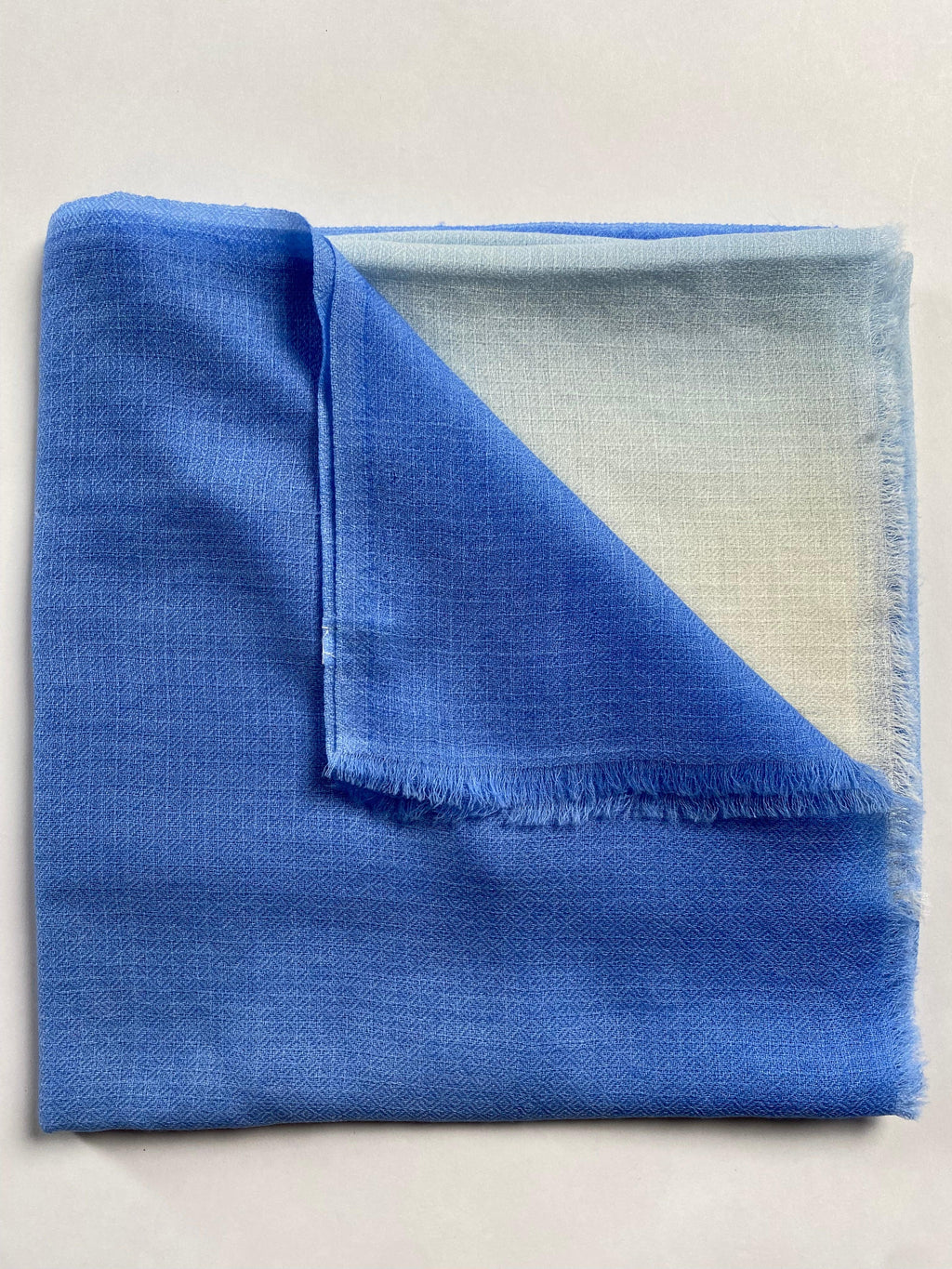 Cashmere Shade Schal - Hellblau - aura cashmere