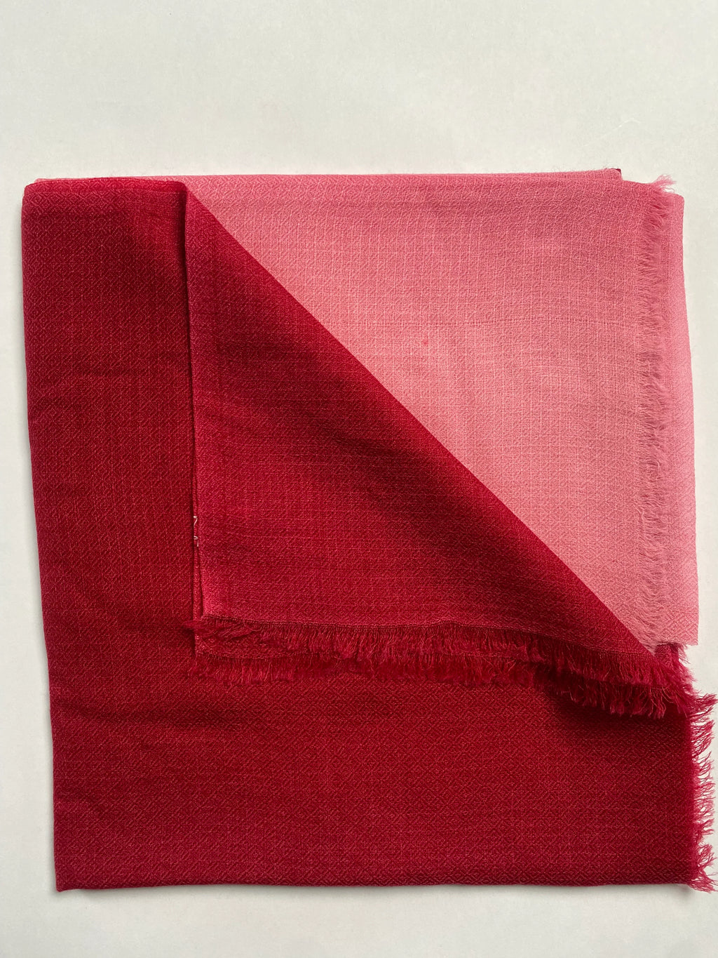 Cashmere Shade Schal - Rot - aura cashmere