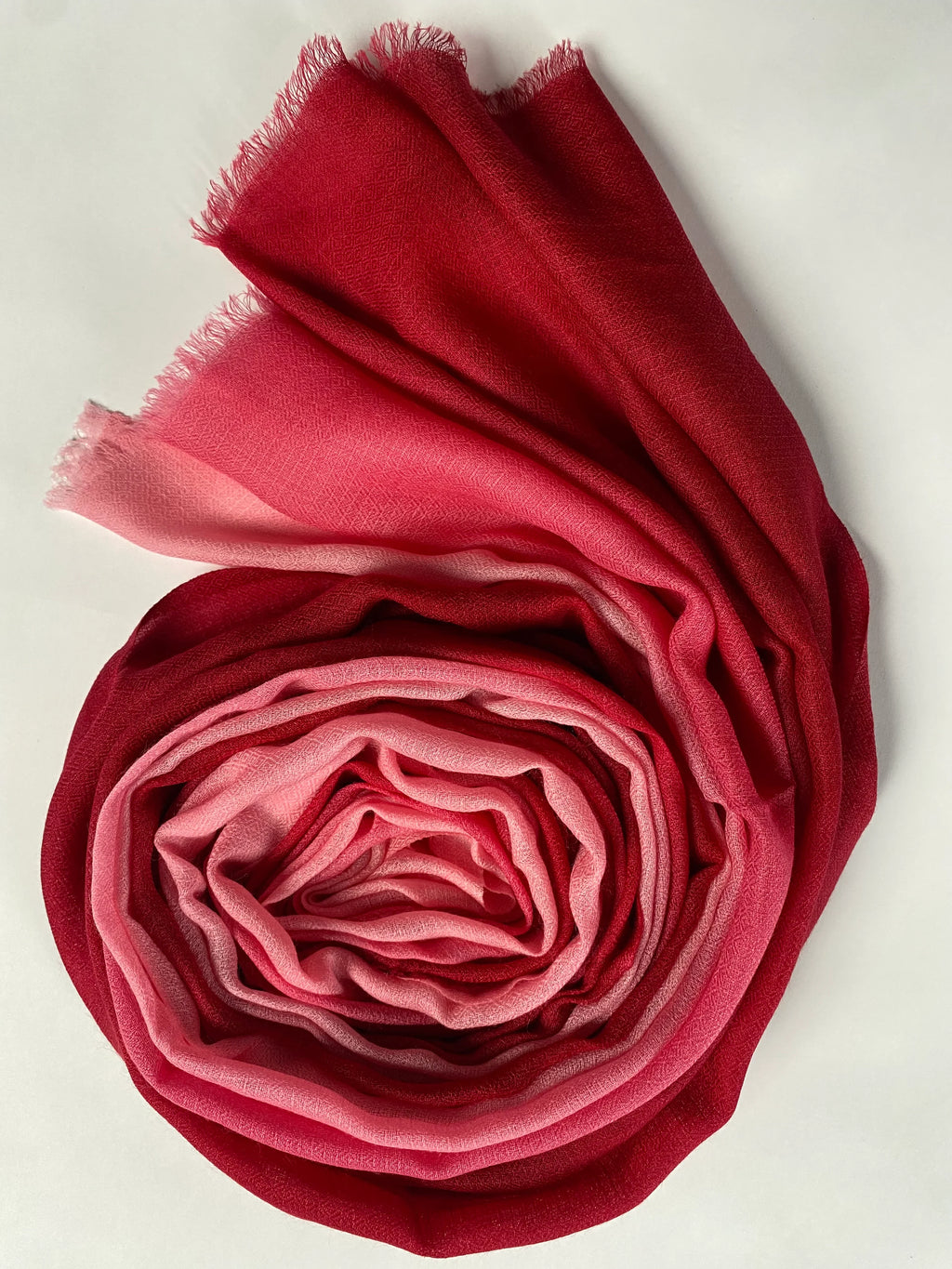 Cashmere Shade Schal - Rot - aura cashmere