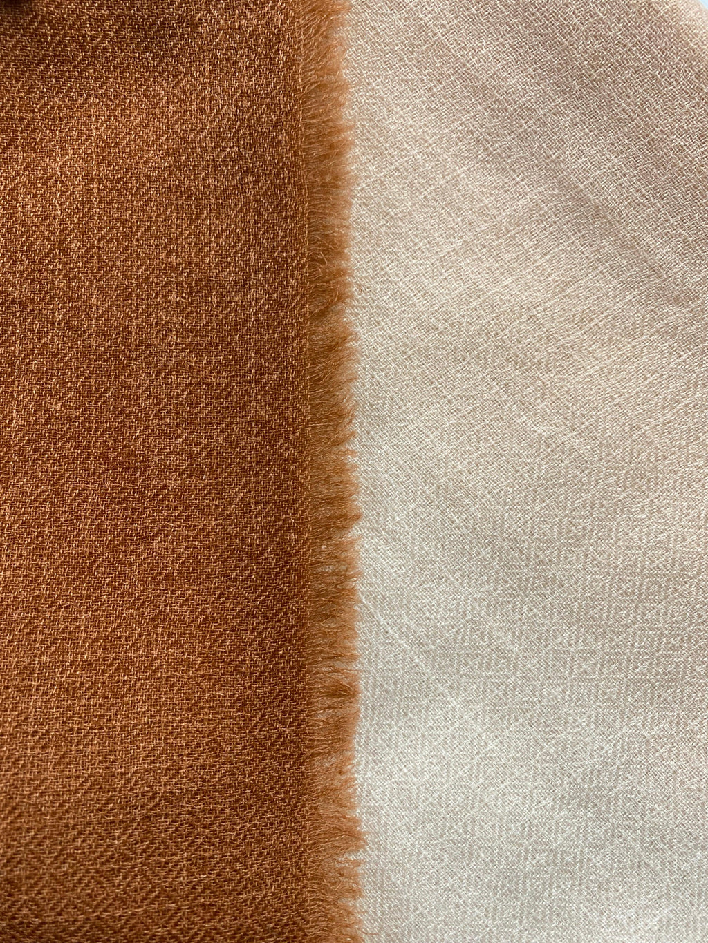 Cashmere Shade Schal - Bronze - aura cashmere