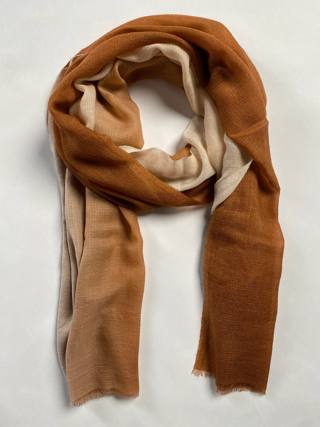 Cashmere Shade Schal - Bronze - aura cashmere
