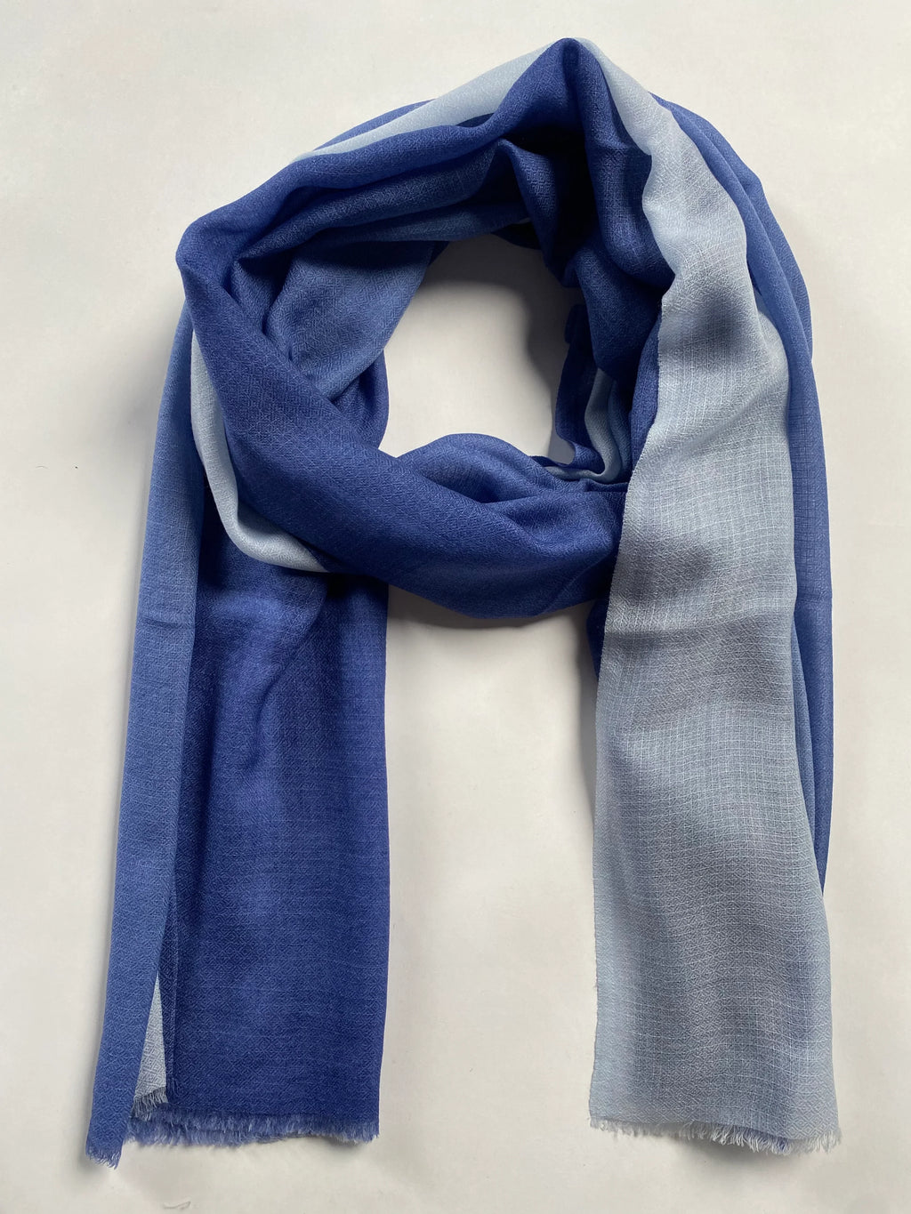 Cashmere Shade Schal - Marine - aura cashmere