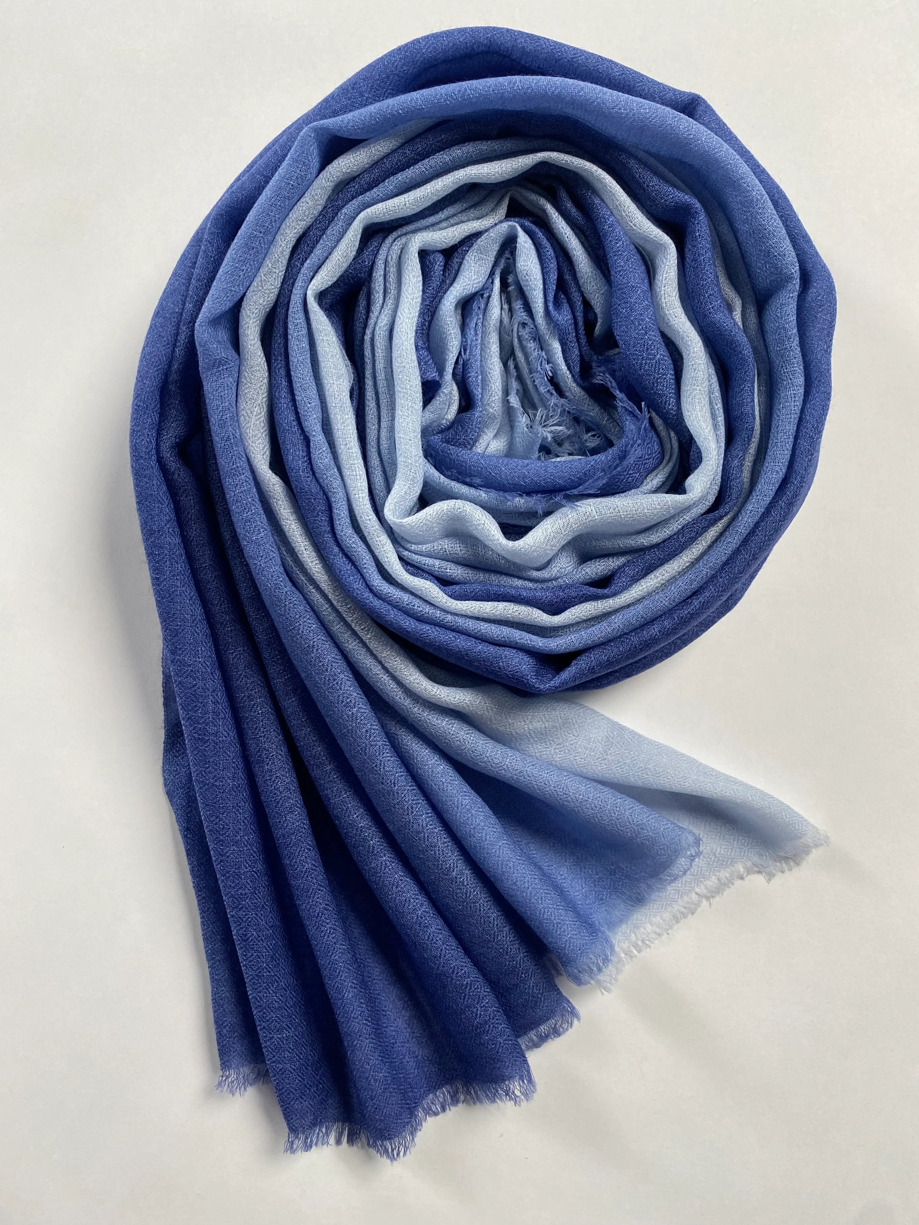 Cashmere Shade Schal - Marine - aura cashmere