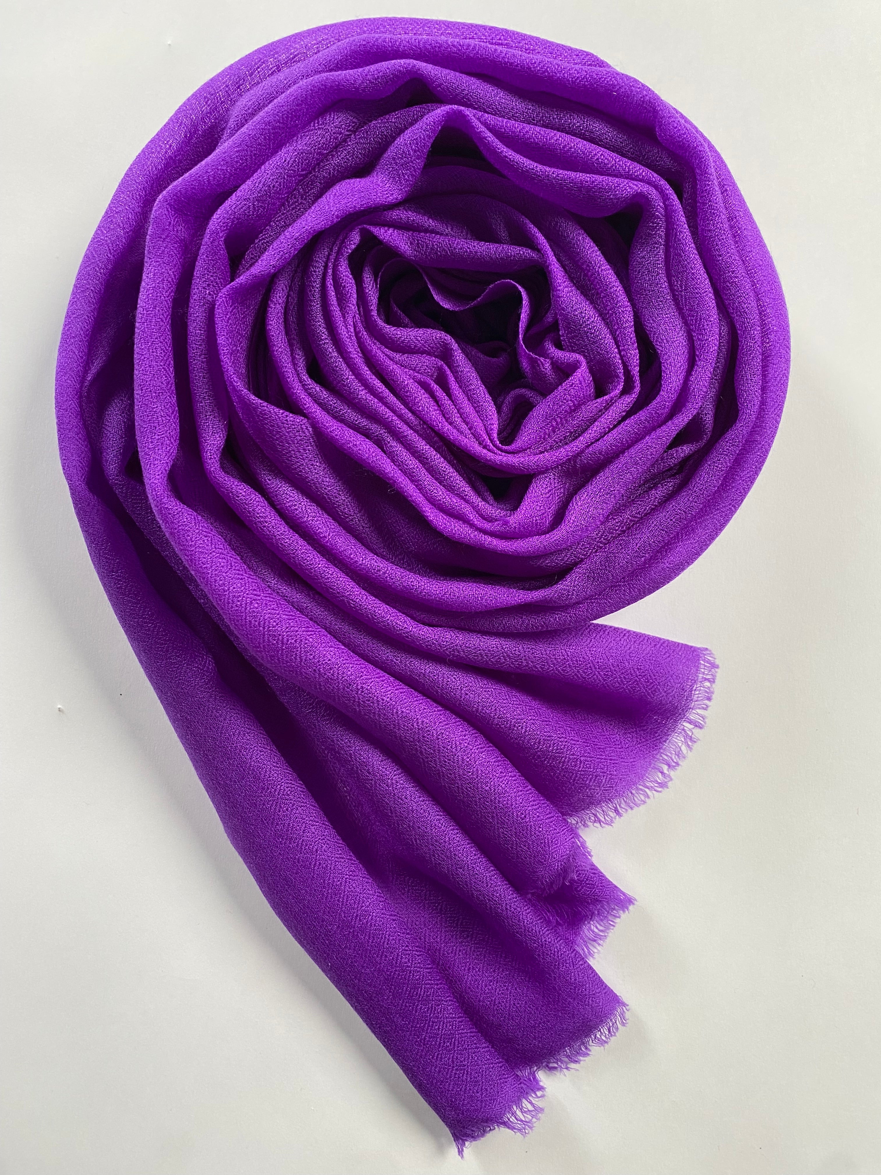Cashmere Ring Schal - Violette - aura cashmere