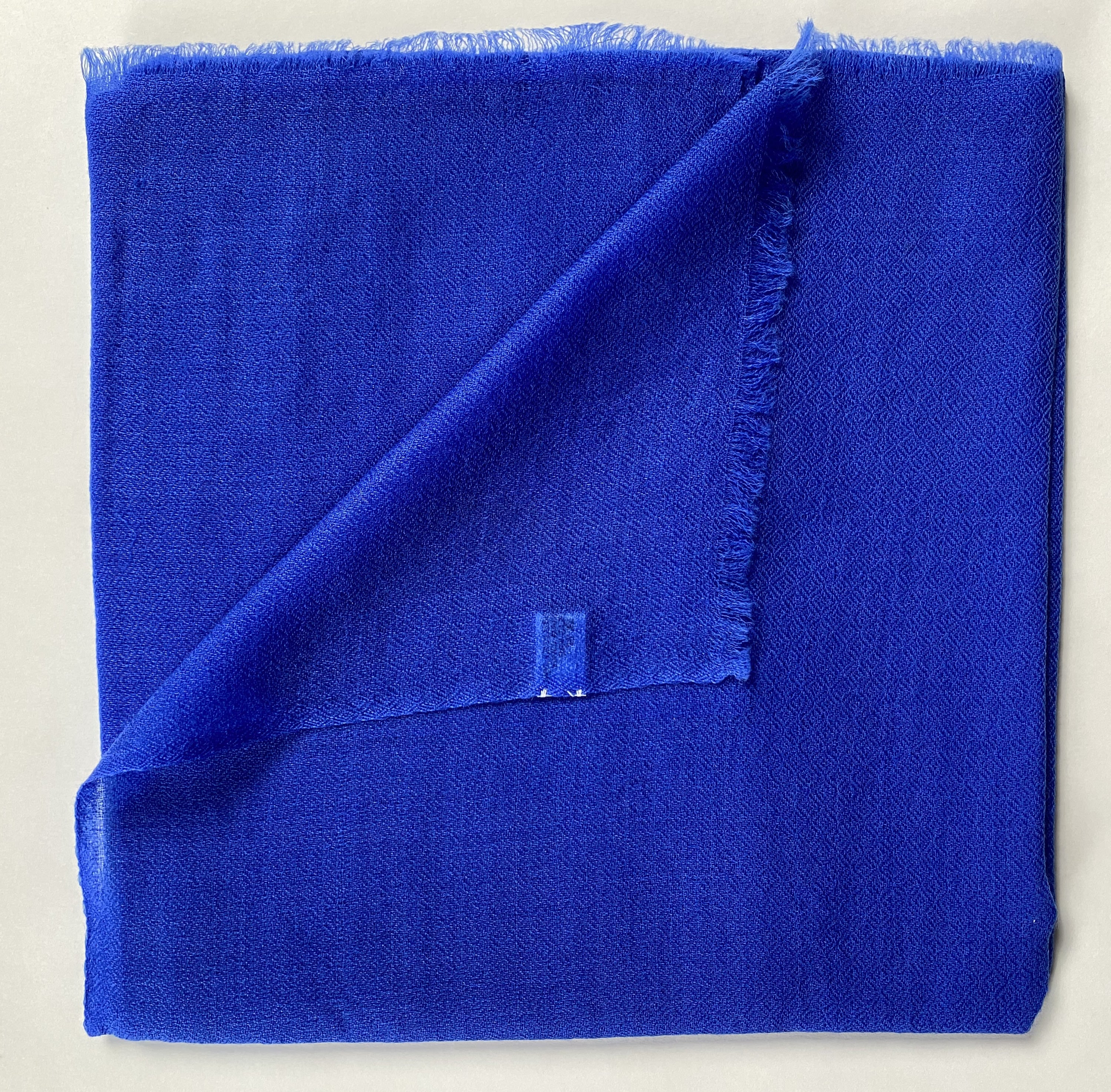 Cashmere Ring Schal - Royal Blau - aura cashmere