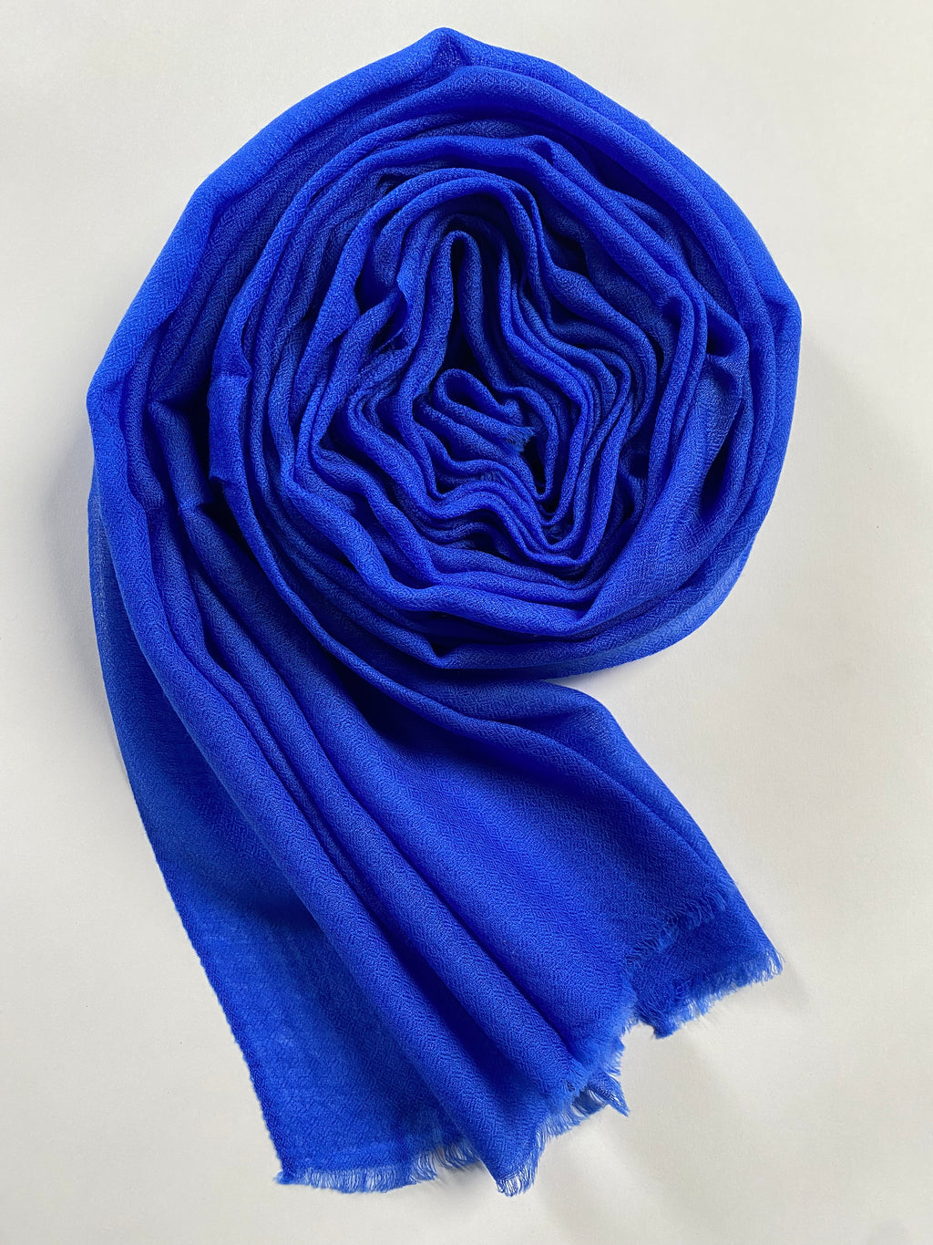 Cashmere Ring Schal - Royal Blau - aura cashmere