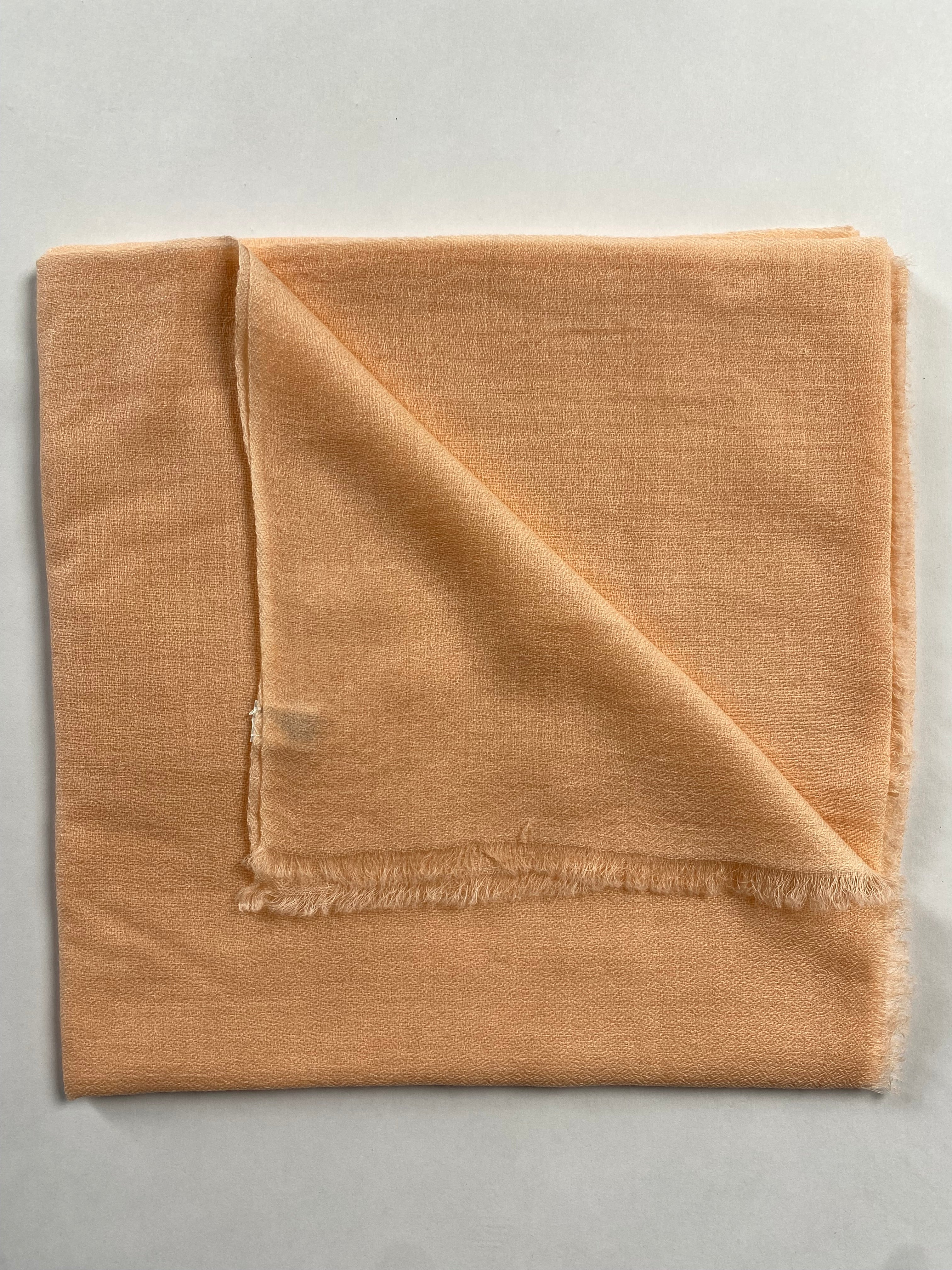 Cashmere Ring Schal - Aprikot - aura cashmere