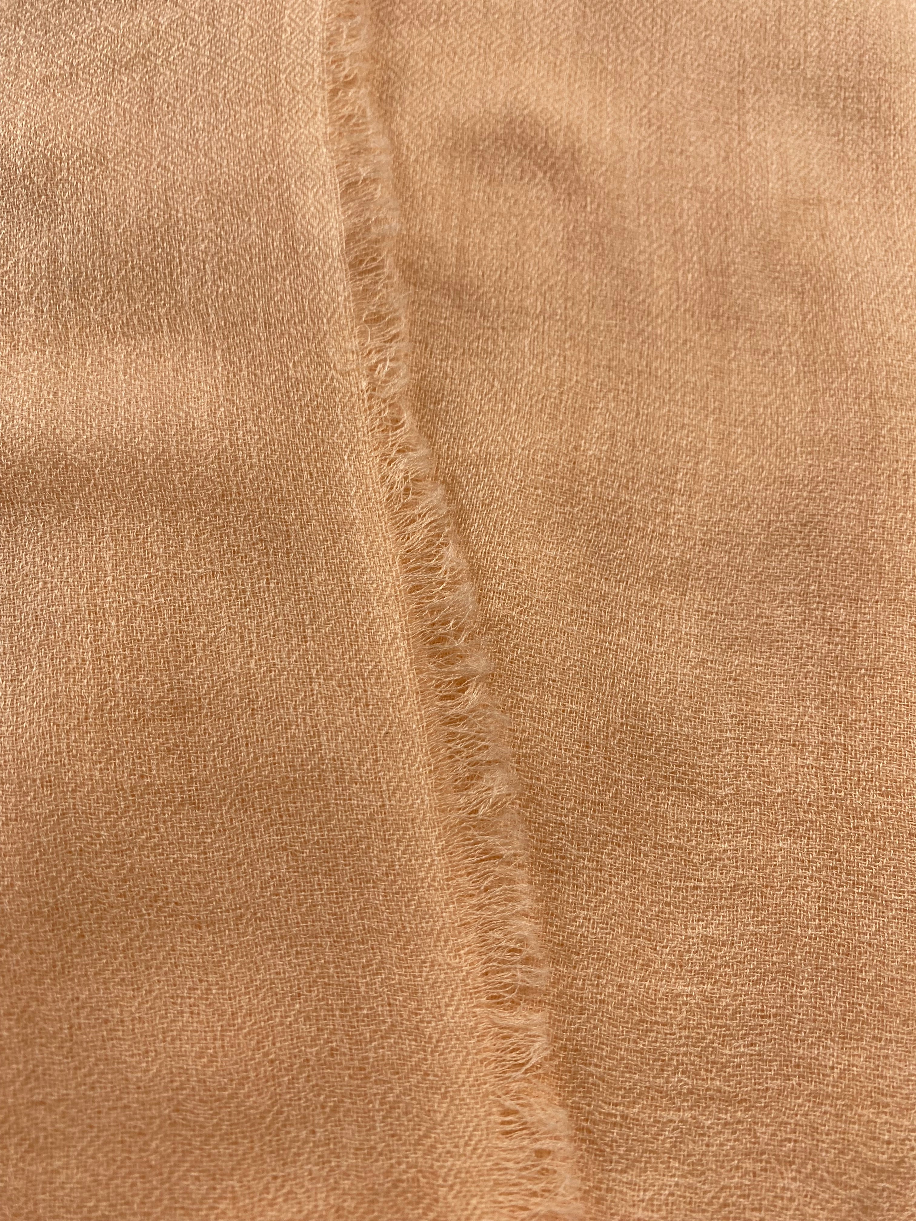 Cashmere Ring Schal - Aprikot - aura cashmere