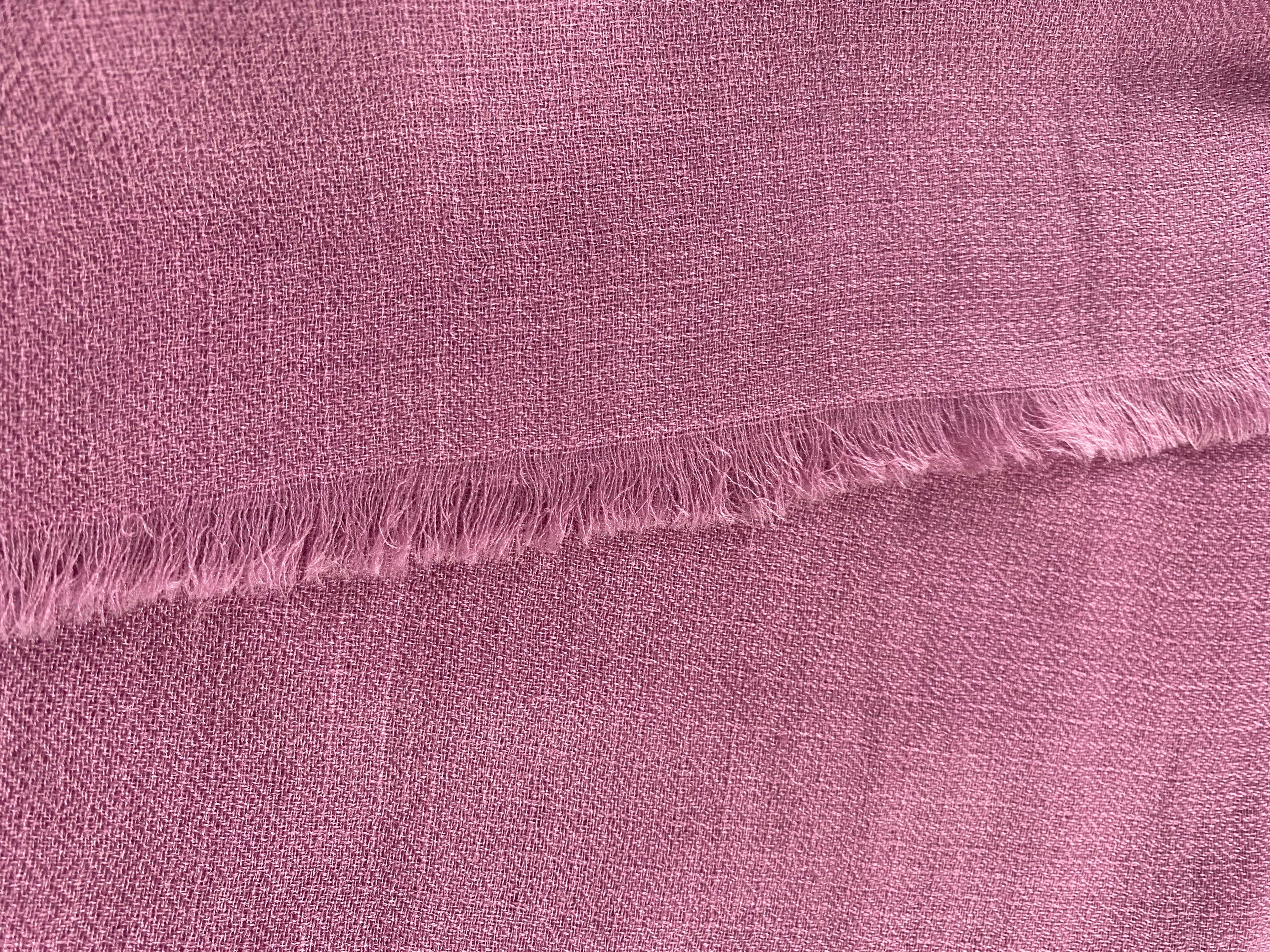 Cashmere Ring Schal - Dunkel Rosa - aura cashmere