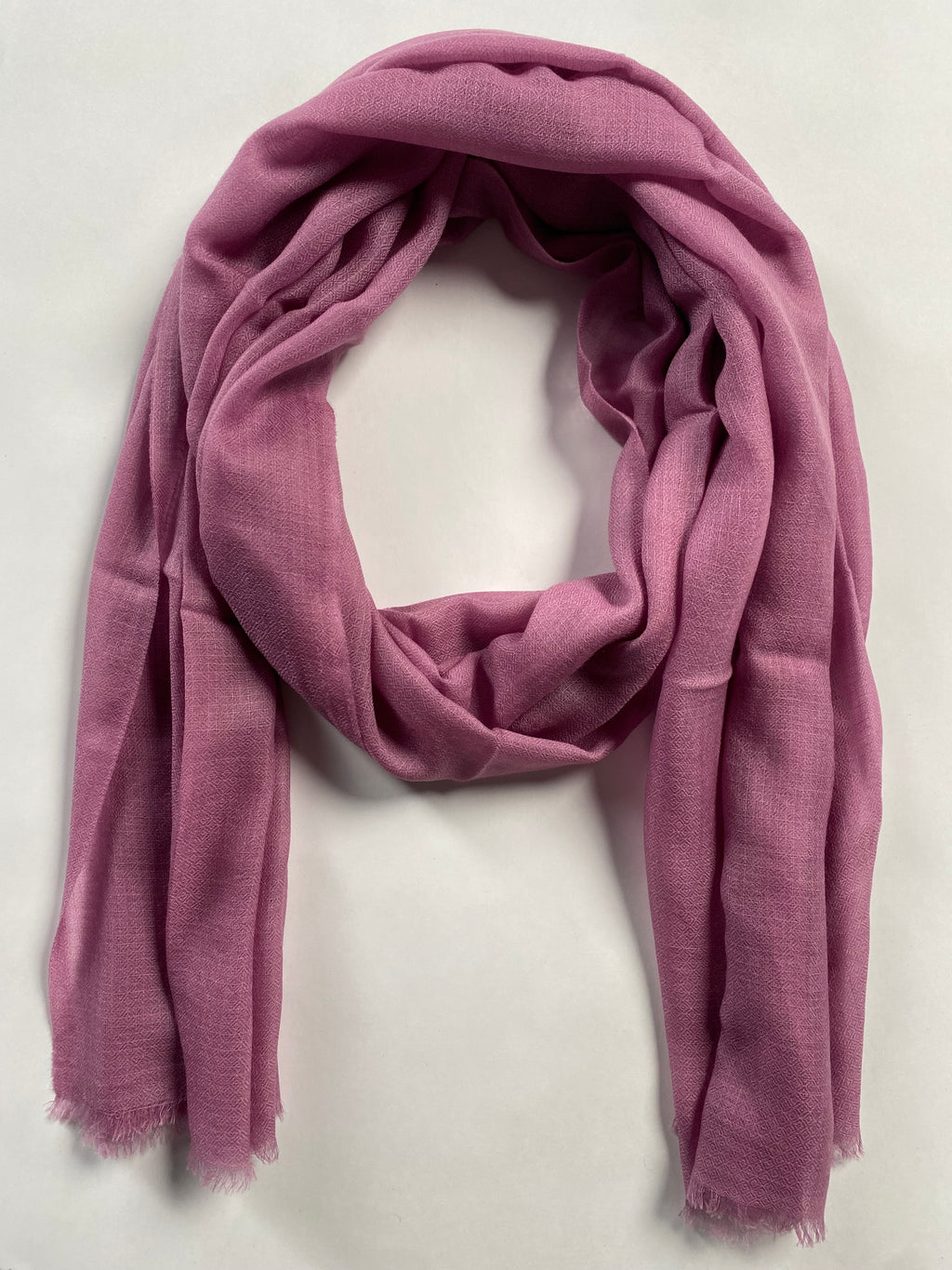 Cashmere Ring Schal - Dunkel Rosa - aura cashmere