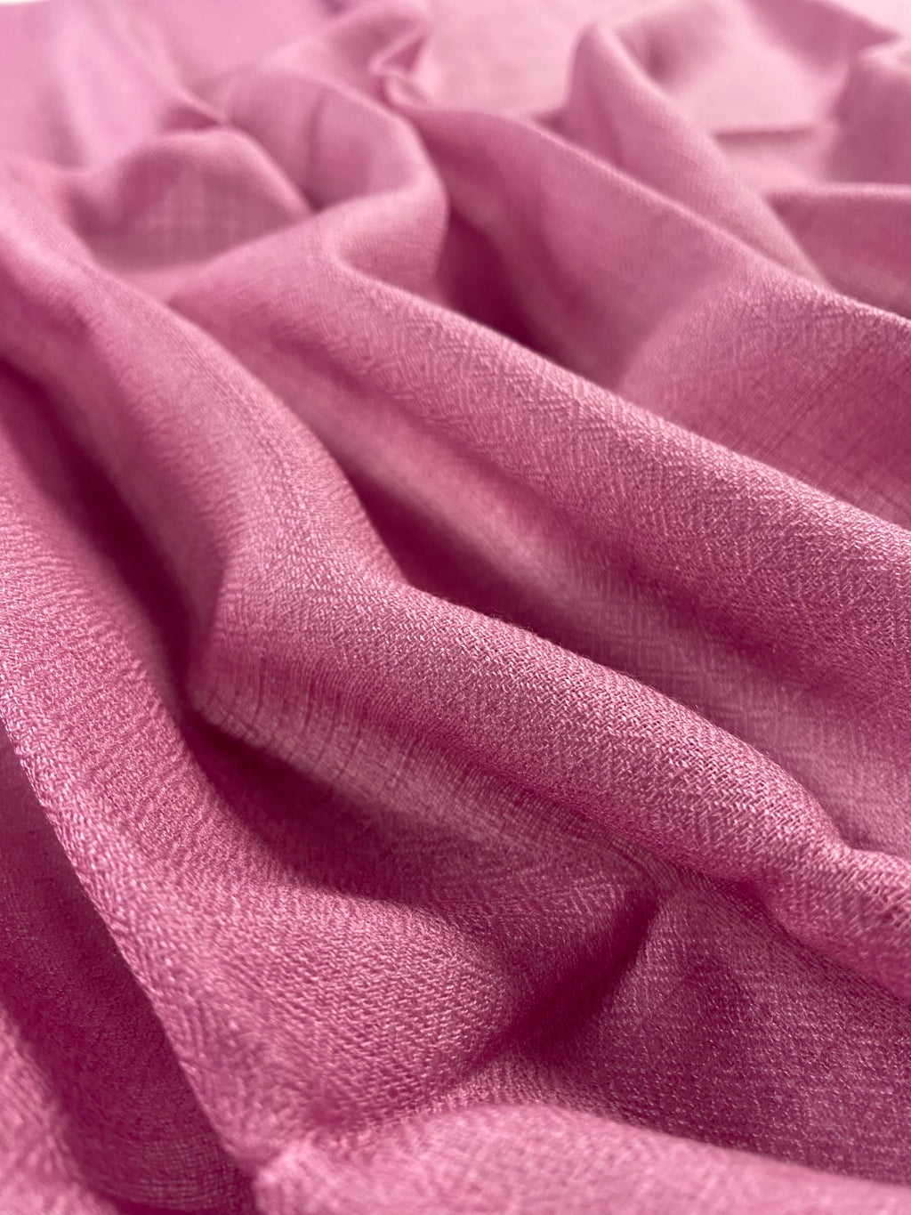 Cashmere Ring Schal - Dunkel Rosa - aura cashmere