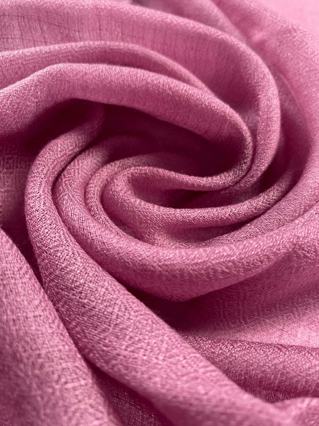 Cashmere Ring Schal - Dunkel Rosa - aura cashmere