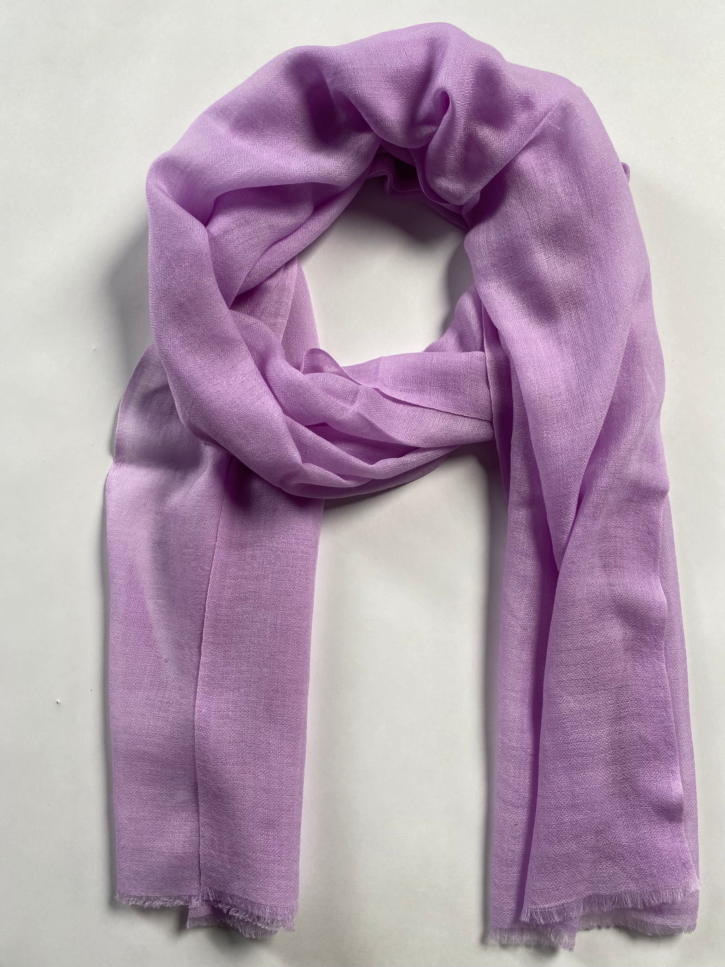 Cashmere Ring Schal - Lila - aura cashmere