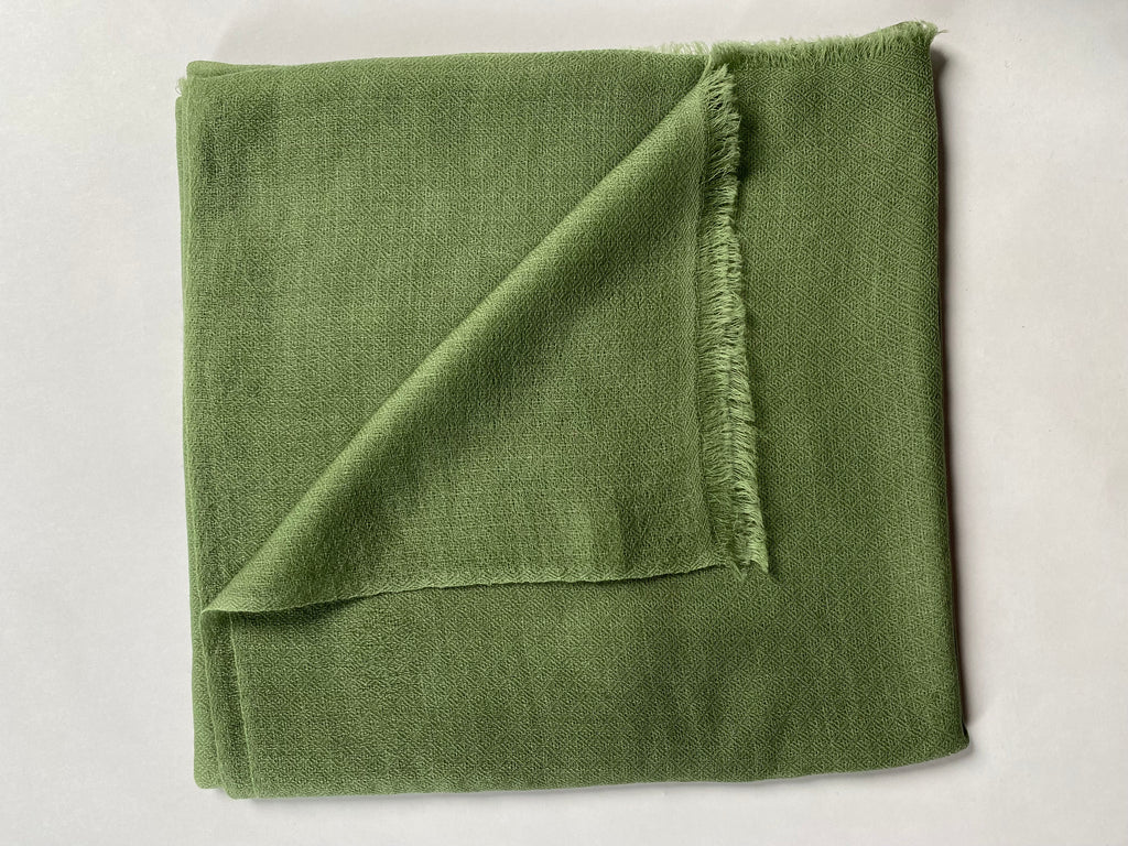 Cashmere Ring Schal - Limetten Grün - aura cashmere