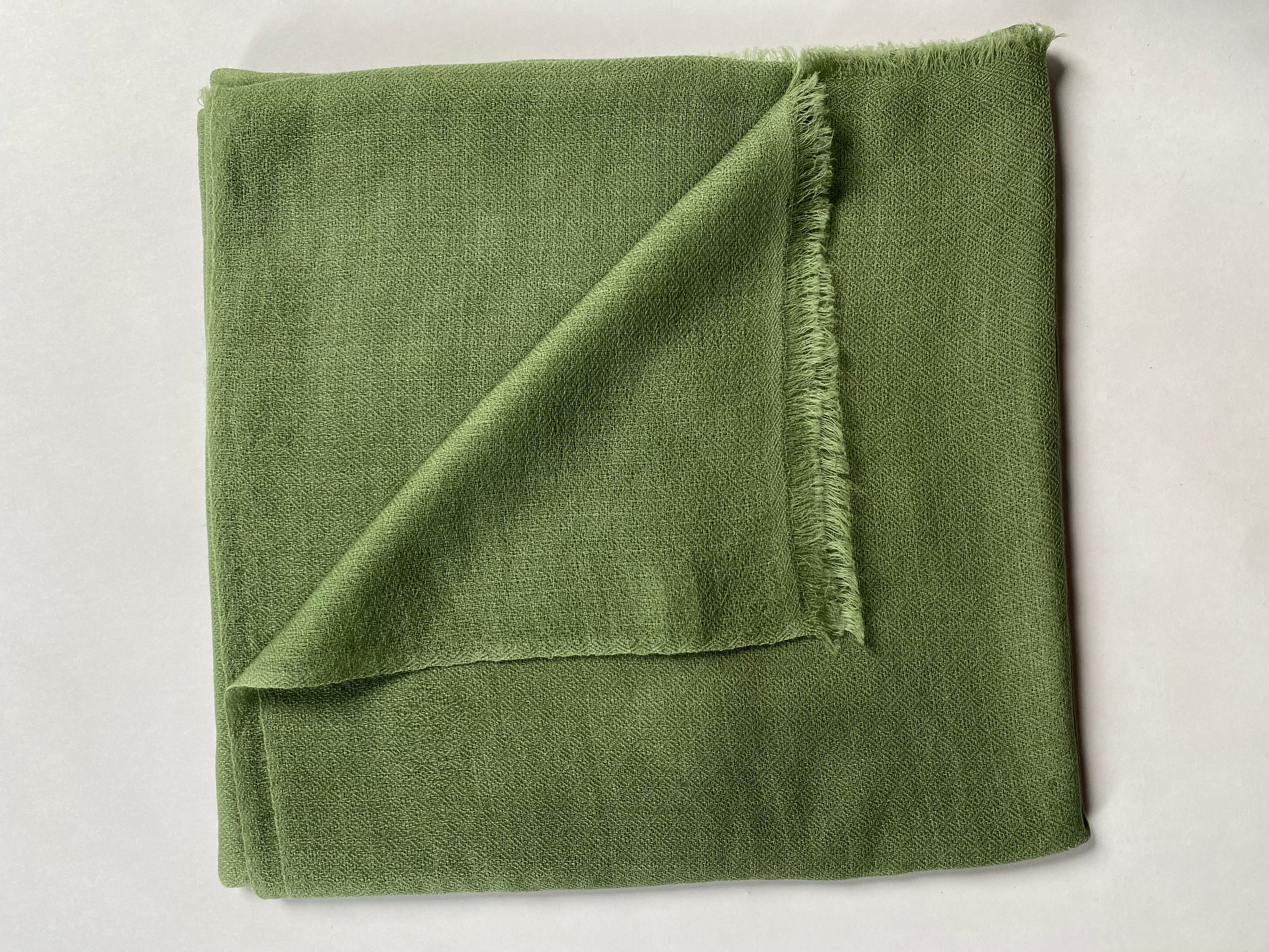 Cashmere Ring Schal - Limetten Grün - aura cashmere