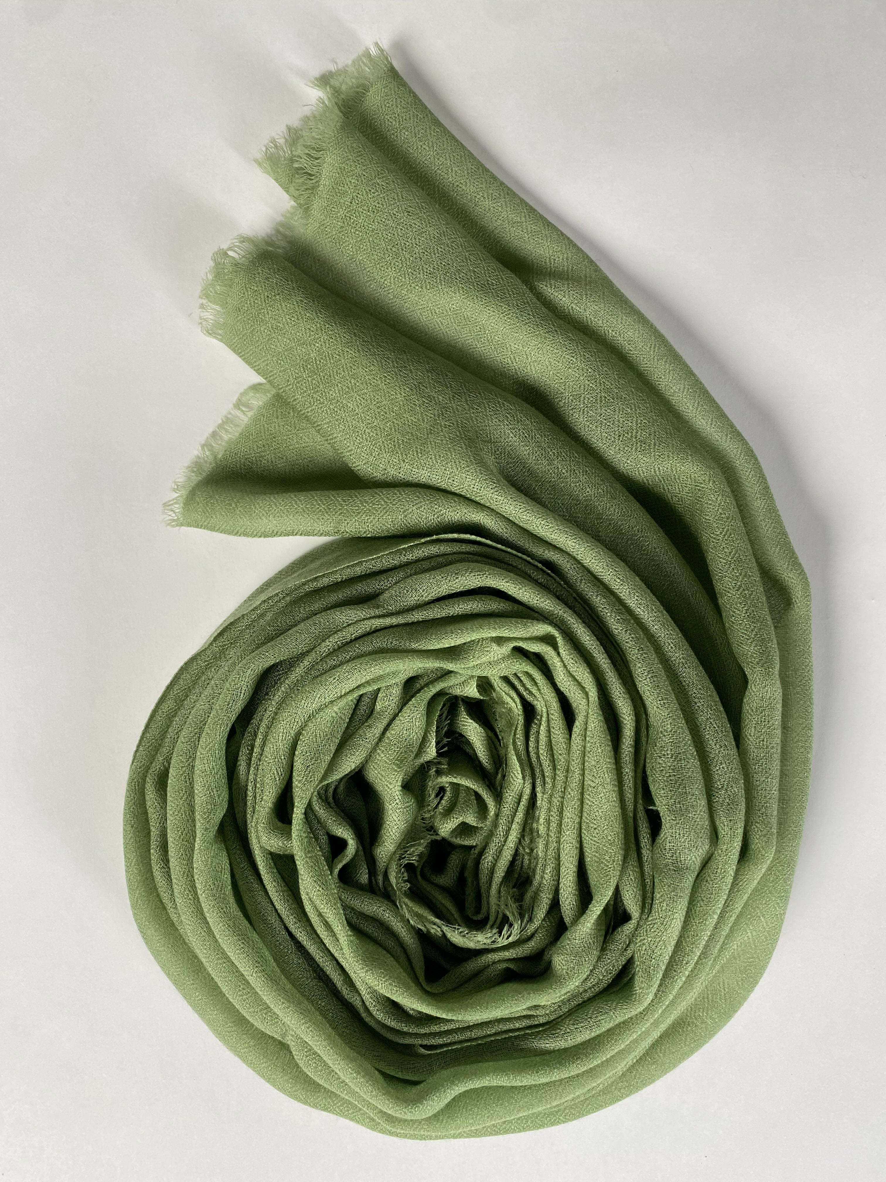 Cashmere Ring Schal - Limetten Grün - aura cashmere