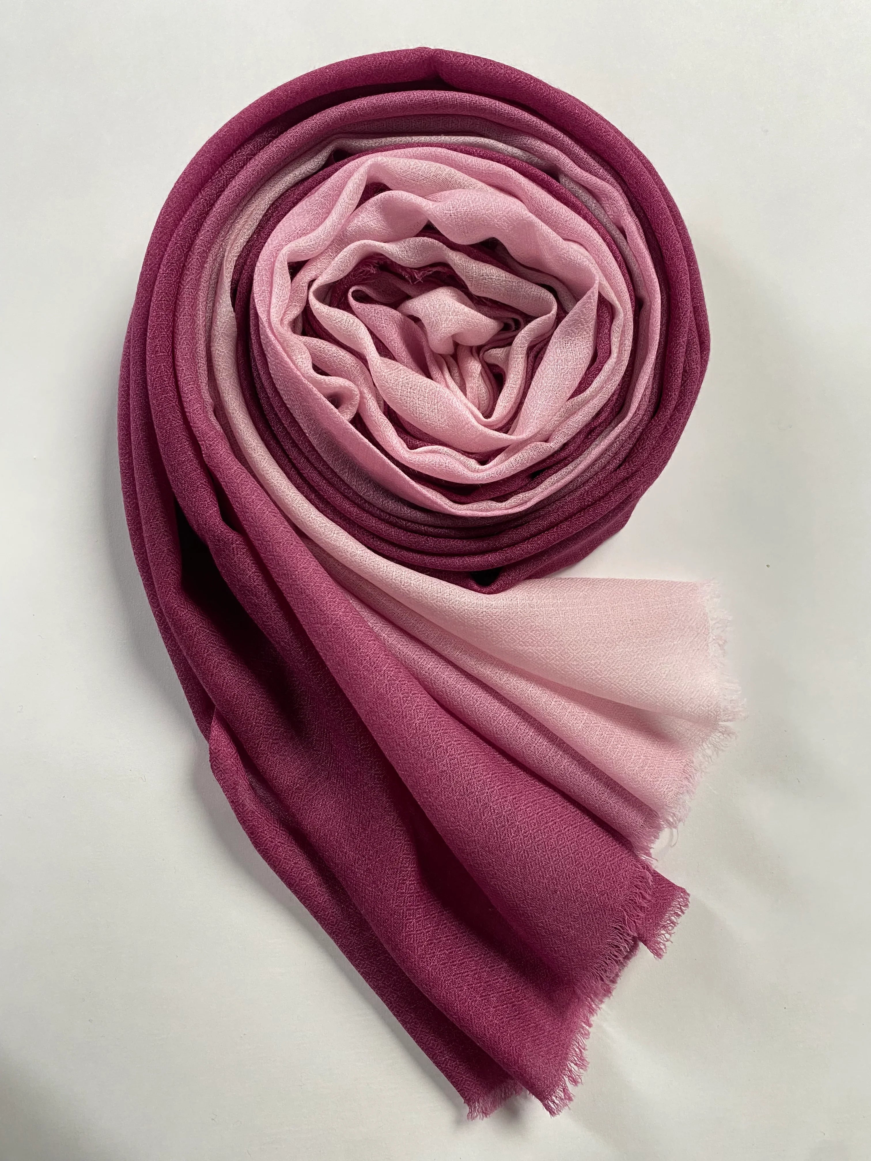 Cashmere Shade Schal - Rose - aura cashmere