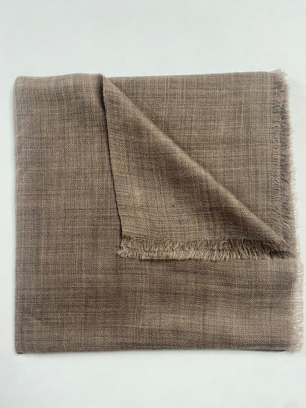 Cashmere Ring Schal - Natural Braun - aura cashmere