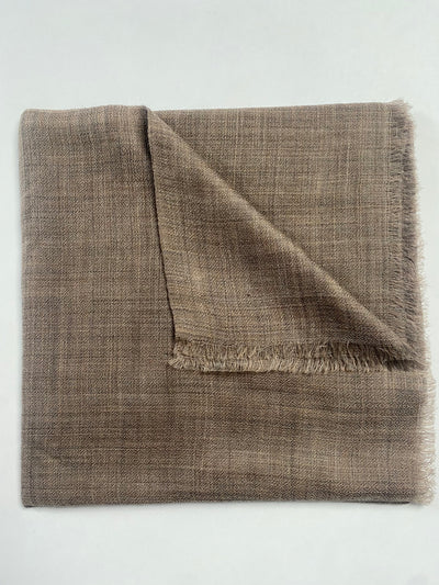 Cashmere Ring Schal - Natural Braun - aura cashmere