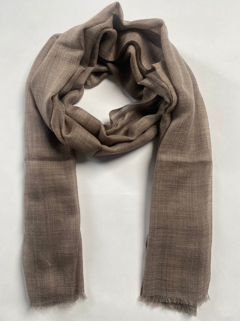 Cashmere Ring Schal - Natural Braun - aura cashmere