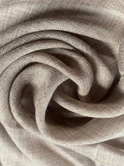 Cashmere Ring Schal - Natural Braun - aura cashmere