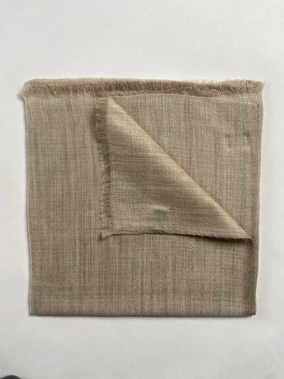 Cashmere Ring Schal - Natural Hellbraun - aura cashmere