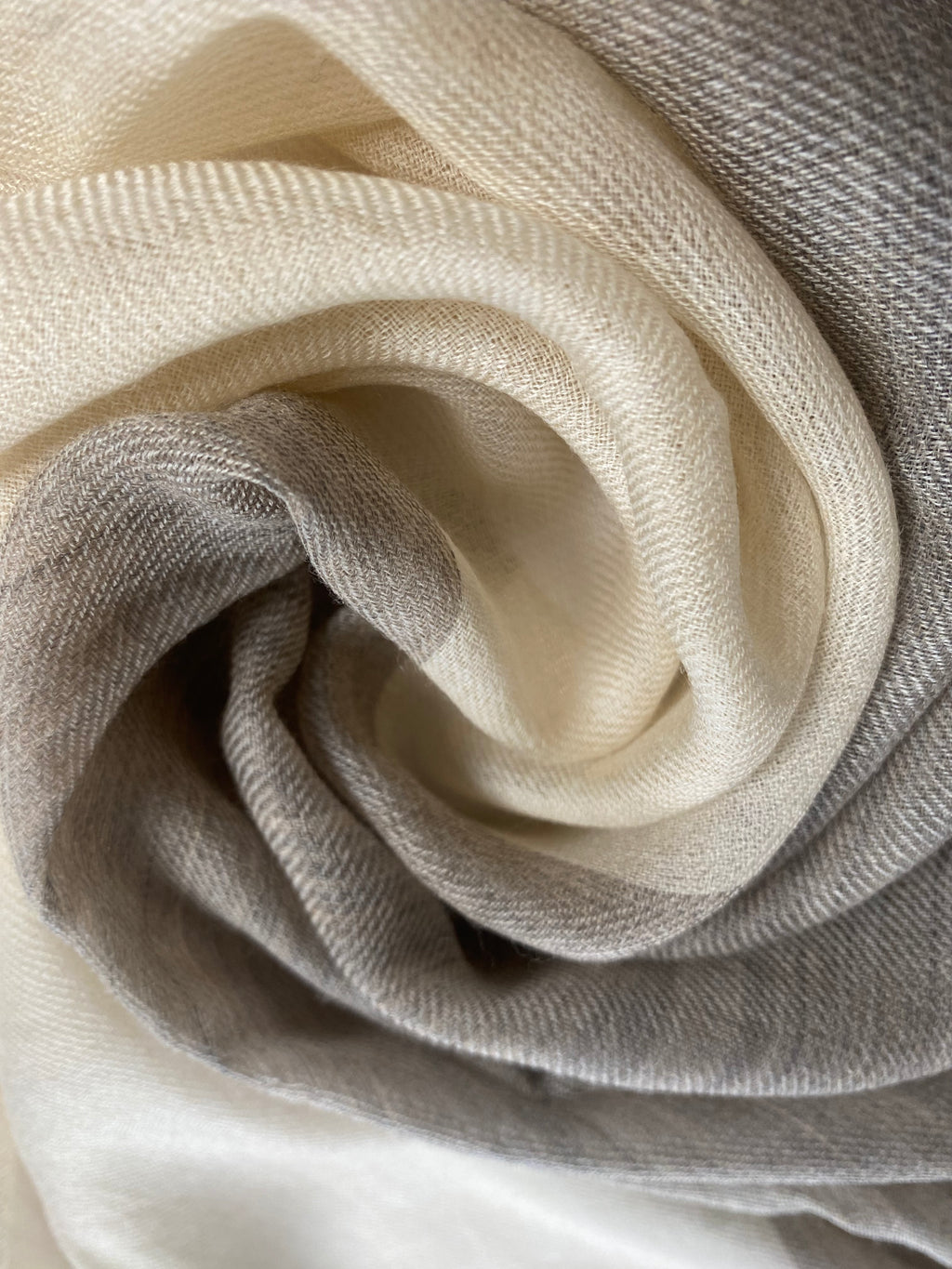 Flow & Check - Bold, Chocolate & Sand - aura cashmere