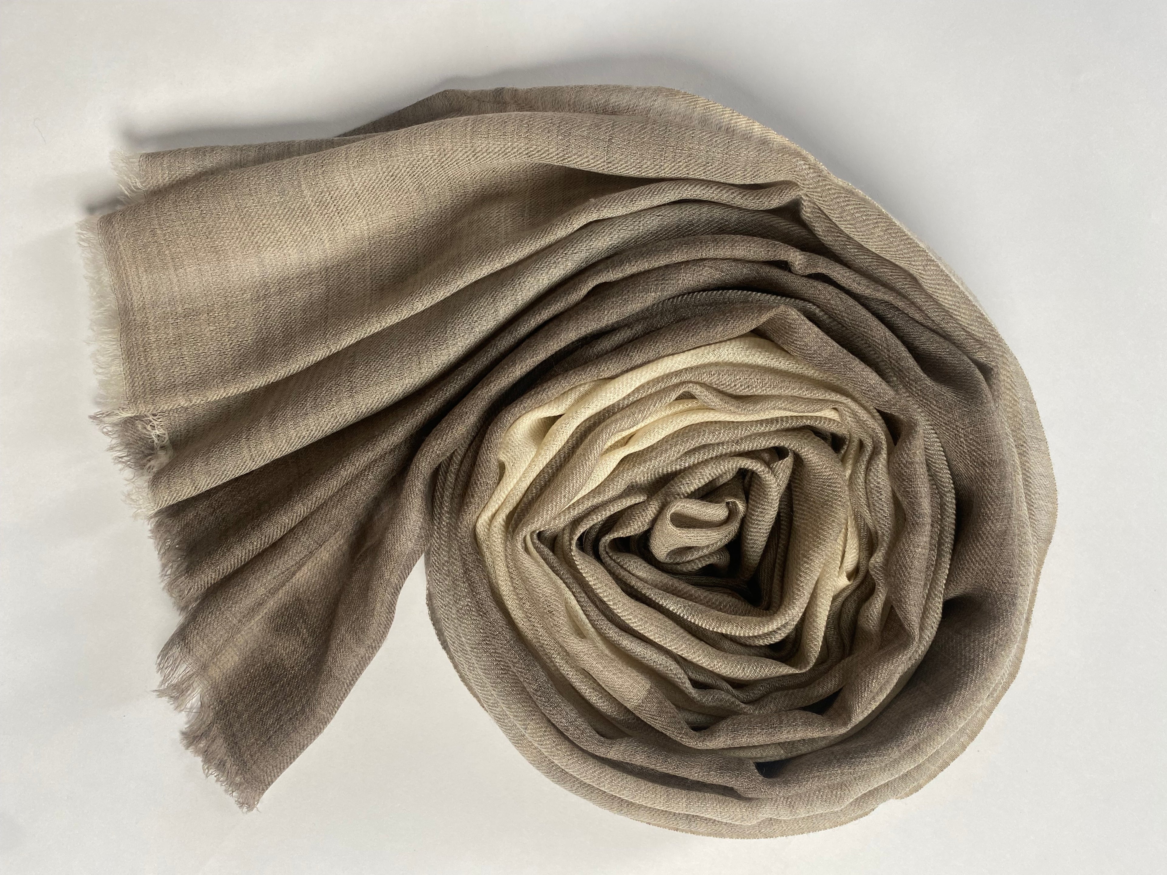 Flow & Check - Bold, Chocolate & Sand - aura cashmere