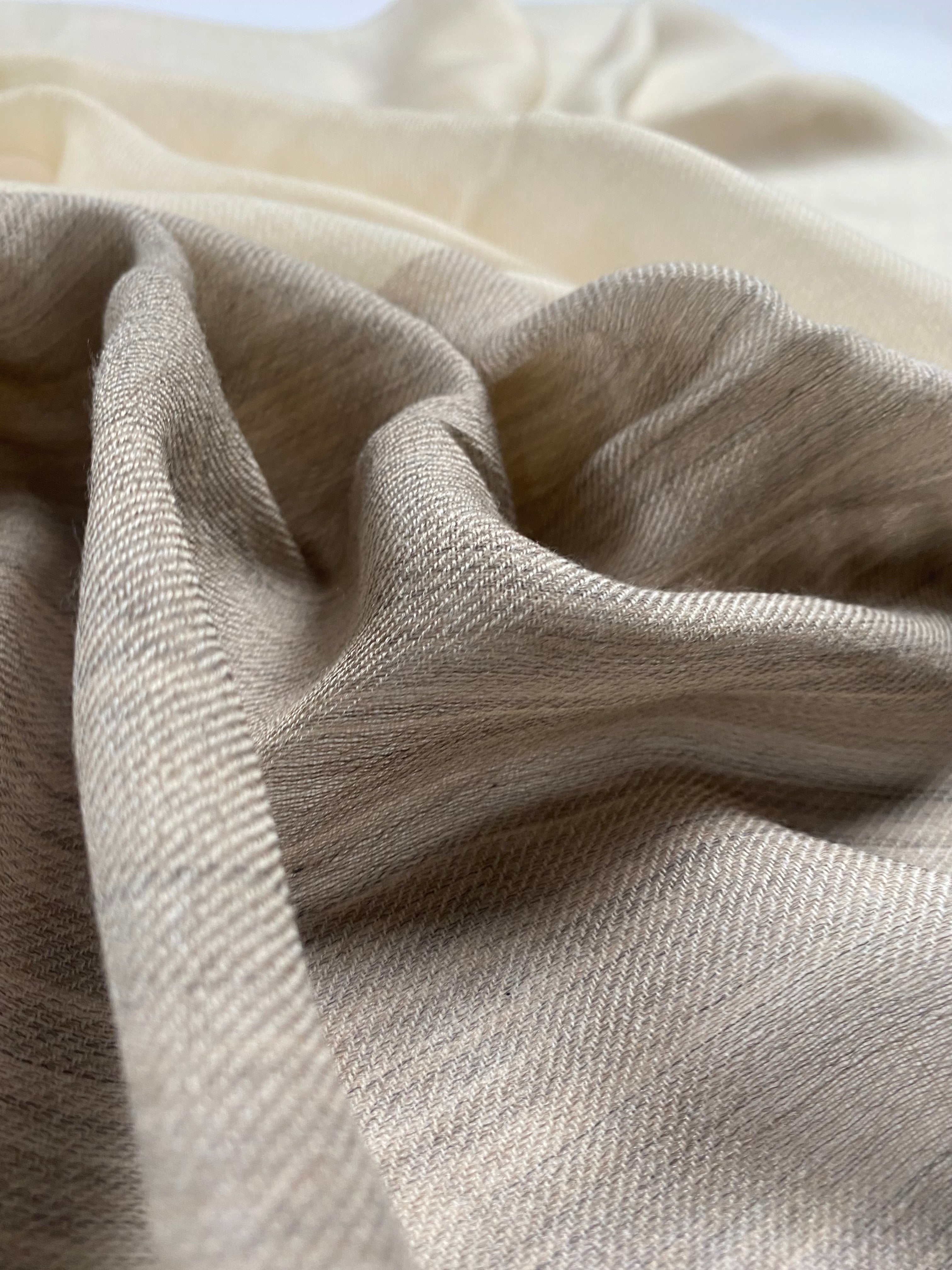 Flow & Check - Bold, Chocolate & Sand - aura cashmere