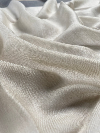 Flow & Check – Subtle - Grau & Sand - aura cashmere