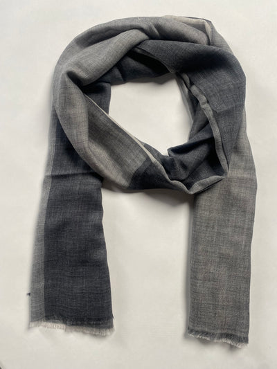 Flow & Check - Bold, Antrazyt & Grau - aura cashmere