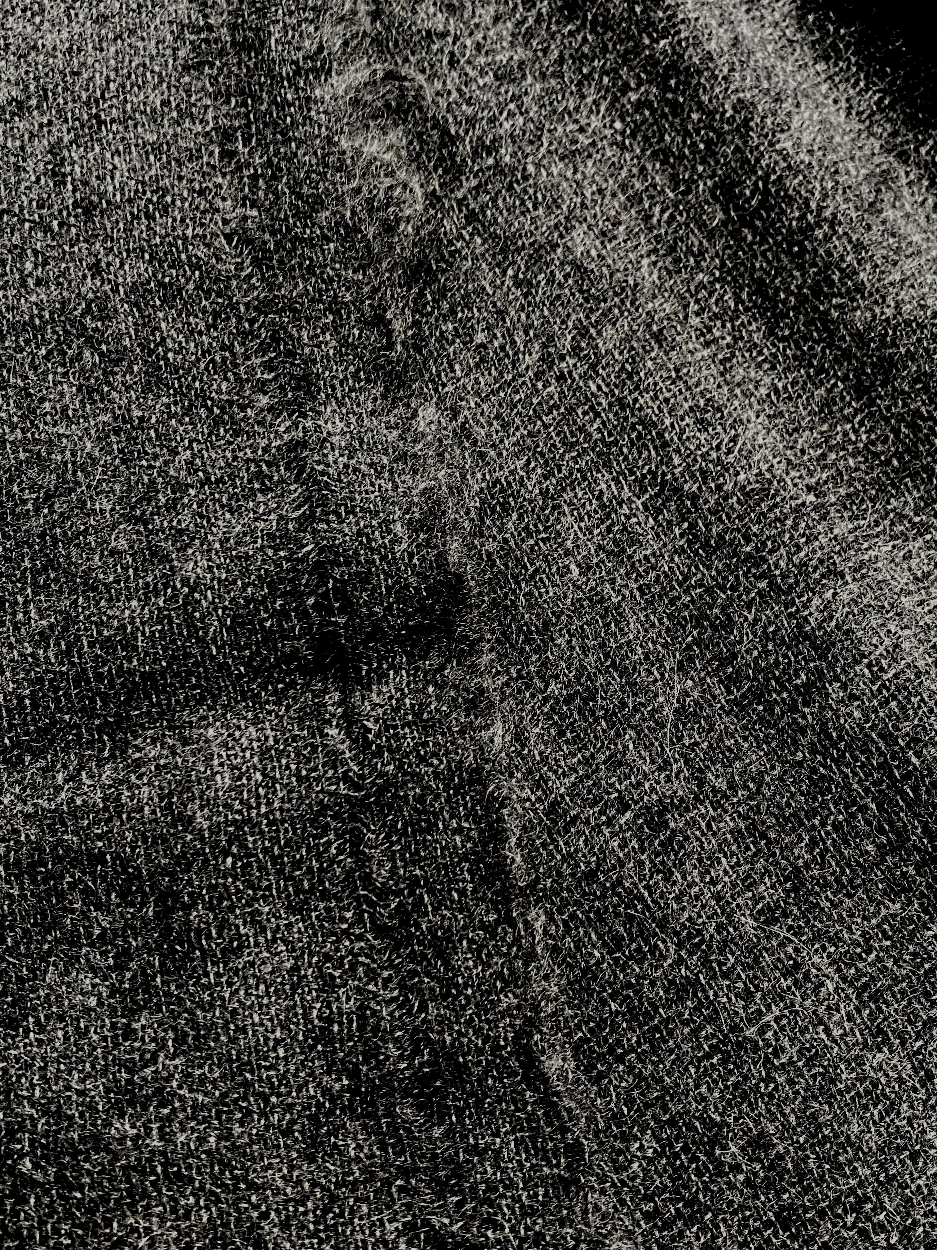 Double Lock Cashmere Schal - Dunkel Grau - aura cashmere