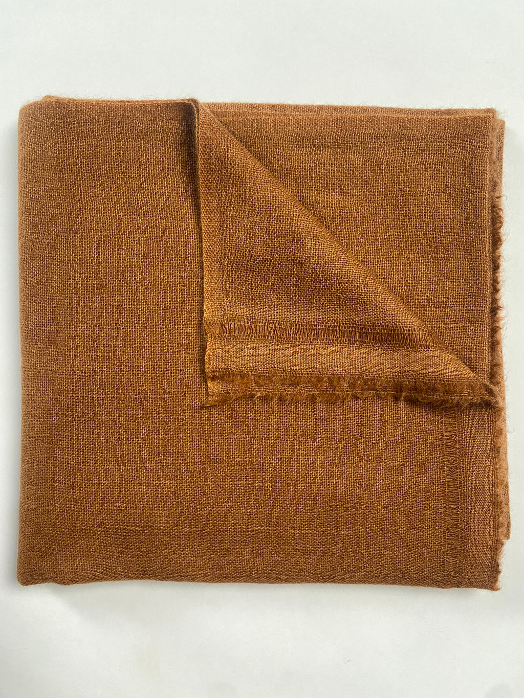 Double Lock Cashmere Schal - Chocolate - aura cashmere