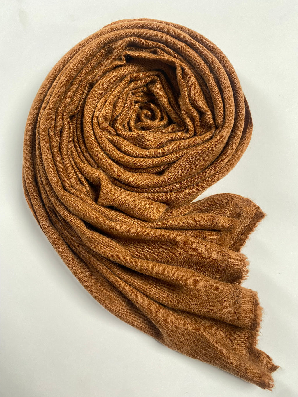 Double Lock Cashmere Schal - Chocolate - aura cashmere