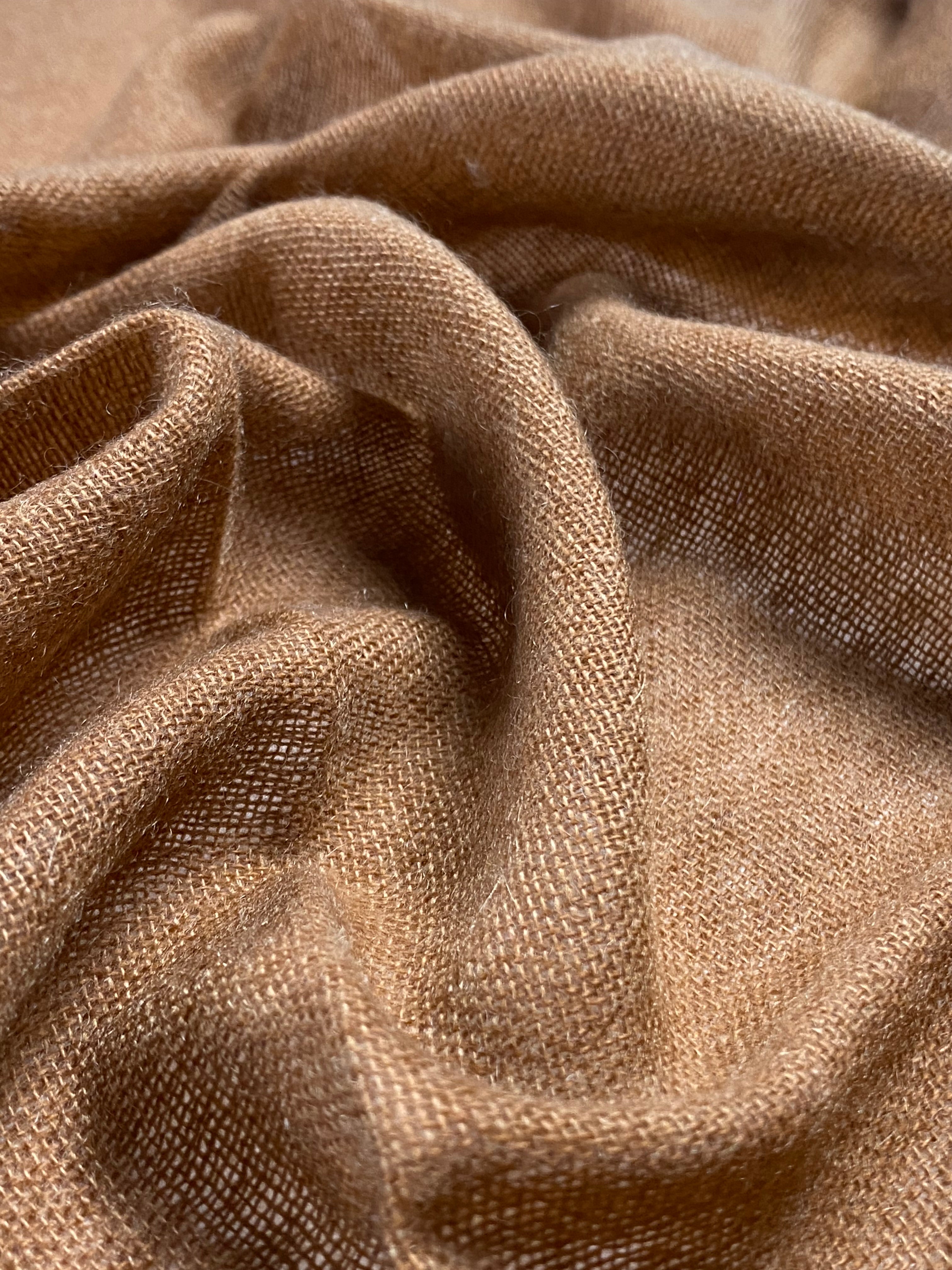 Double Lock Cashmere Schal - Chocolate - aura cashmere