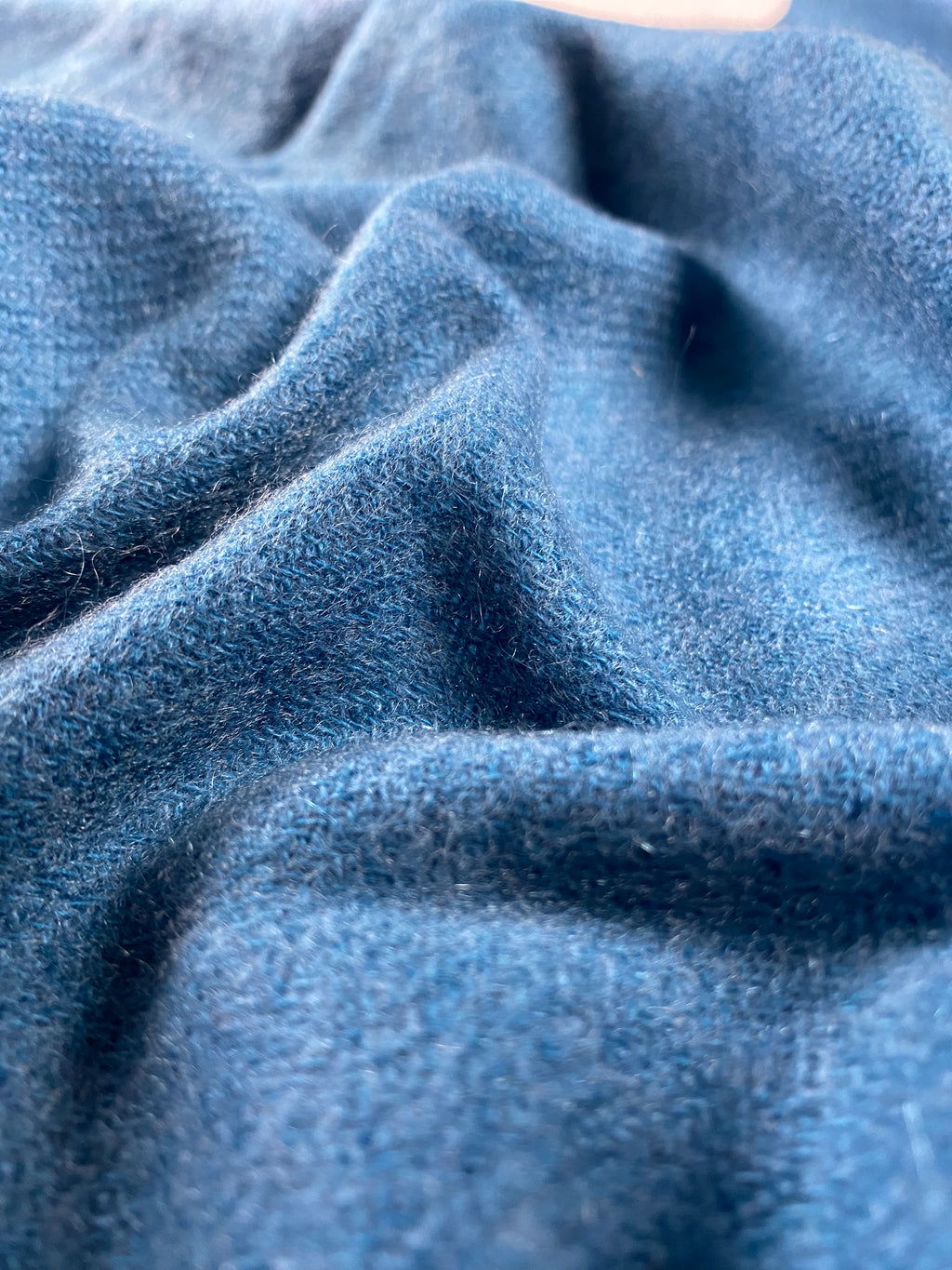 Double Lock Cashmere Schal - Aqua - aura cashmere