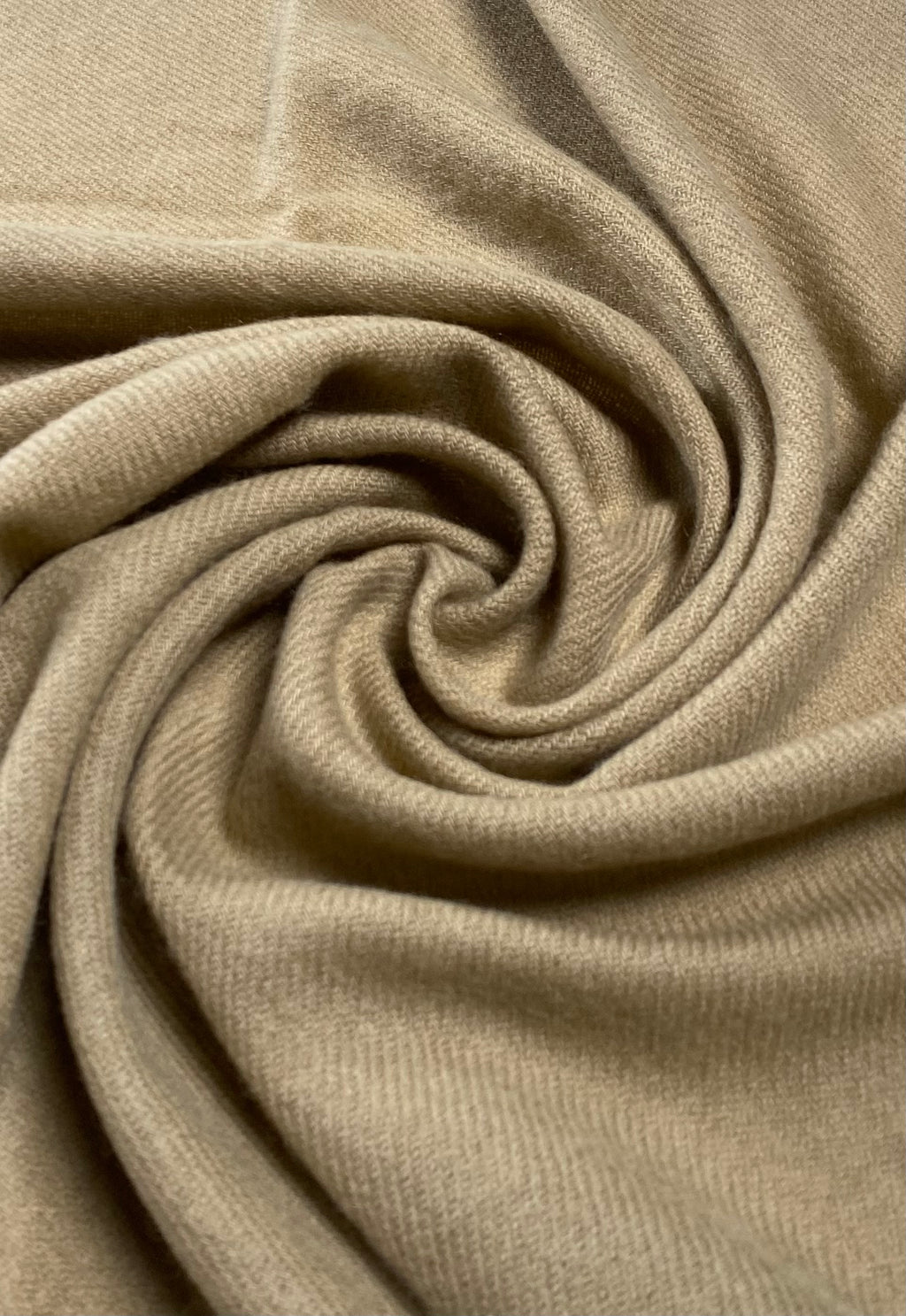 Double Lock Cashmere Schal - Kaki - aura cashmere