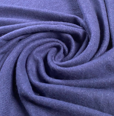 Double Lock Cashmere Schal - Dunkelblau - aura cashmere