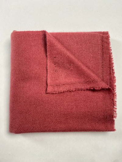 Double Lock Cashmere Schal - Salmon - aura cashmere