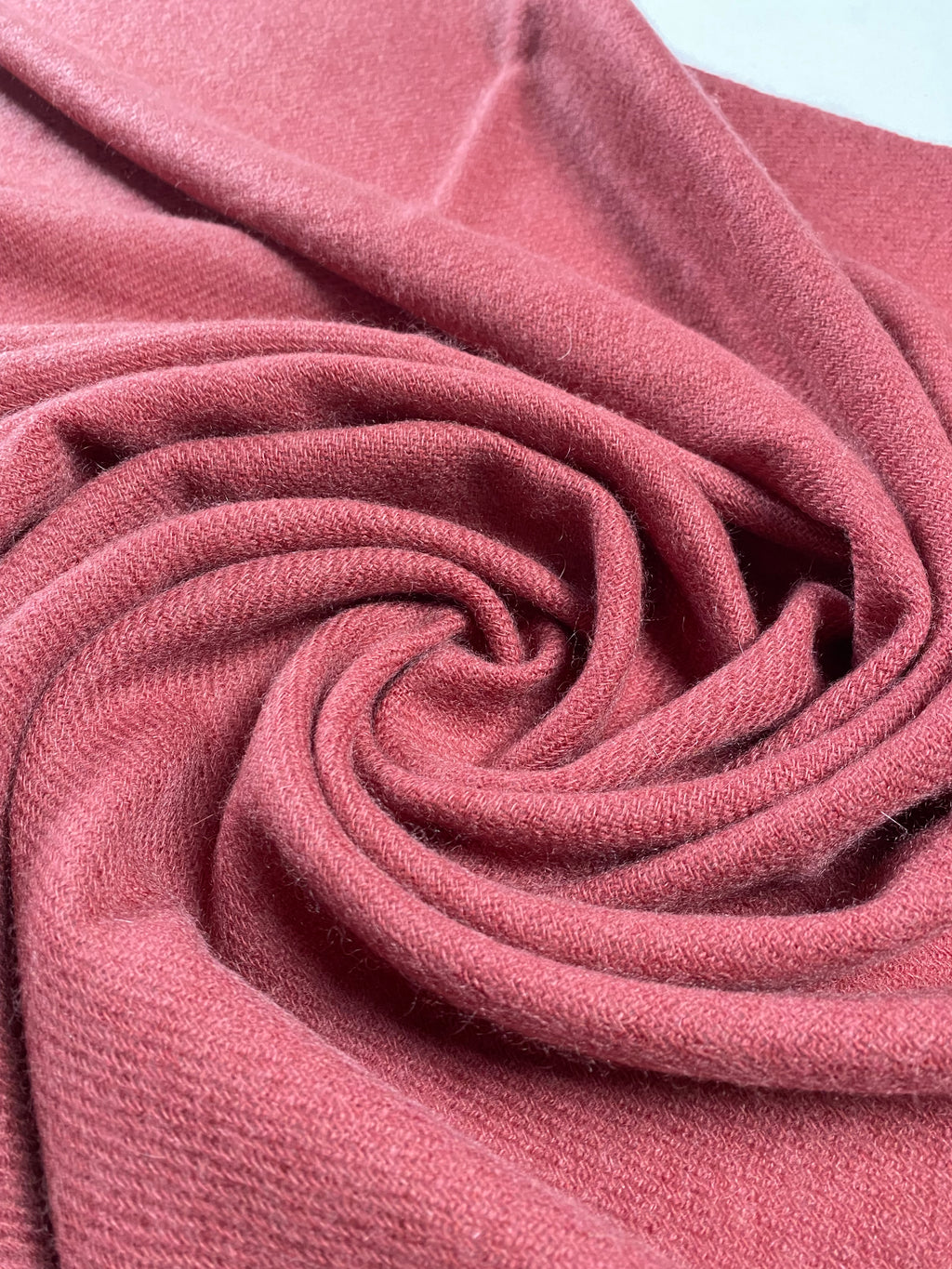Double Lock Cashmere Schal - Salmon - aura cashmere
