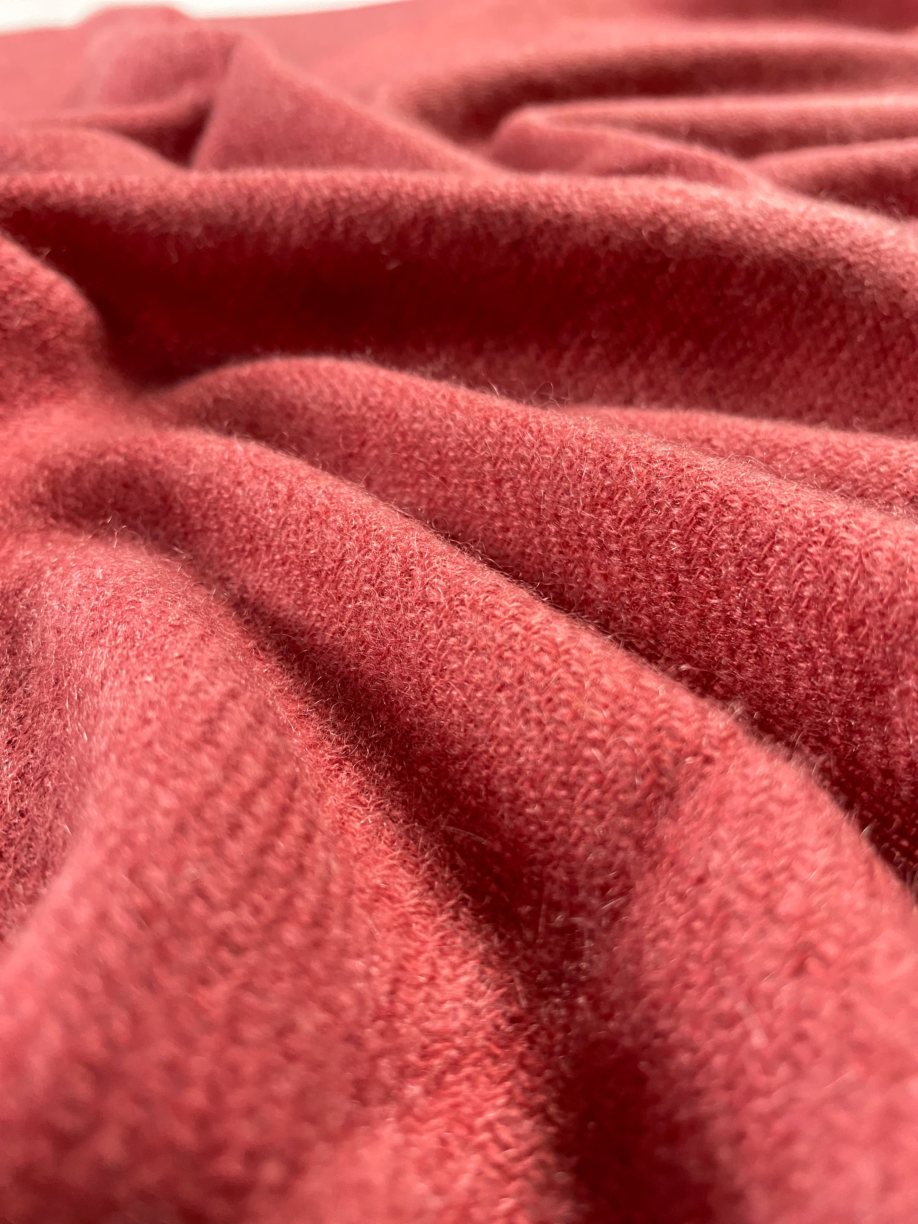 Double Lock Cashmere Schal - Salmon - aura cashmere