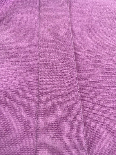 Knitted Cashmere Schal - Dunkelrosa - aura cashmere