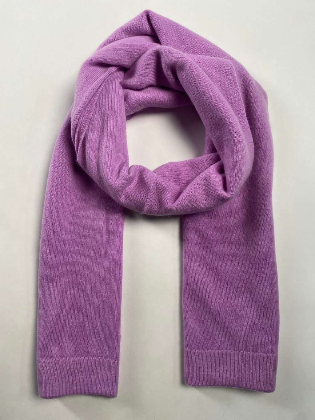 Knitted Cashmere Schal - Dunkelrosa - aura cashmere