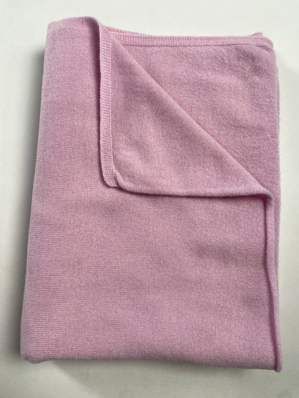 Knitted Cashmere Schal - Rosa - aura cashmere