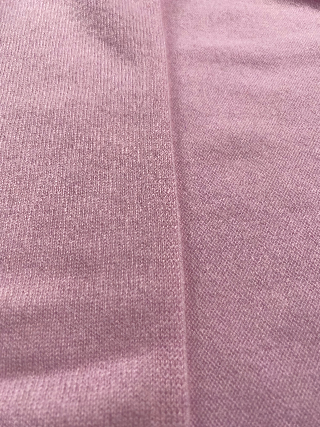 Knitted Cashmere Schal - Rosa - aura cashmere