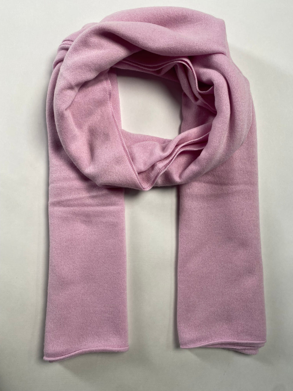 Knitted Cashmere Schal - Rosa - aura cashmere