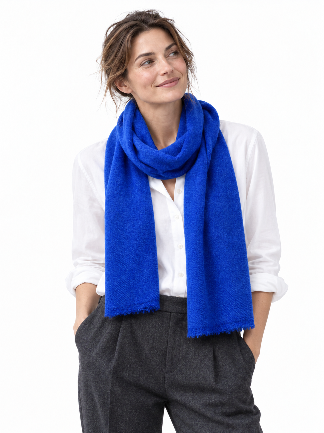 Aura – blue-woman · Studio-Bildstudie