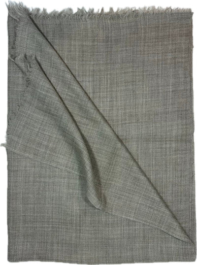 Aura Kashmir Basalt – handgewebter Cashmere-Schal, Produktansicht 2